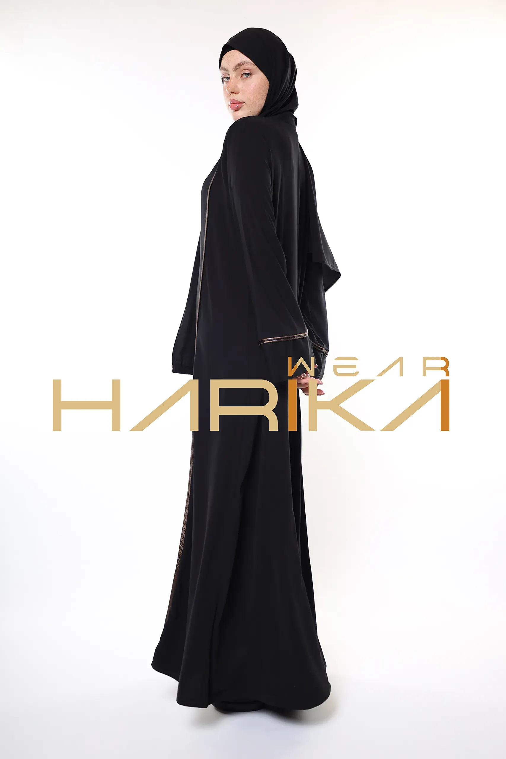 Dubai ipek şallı namaz elbisesi