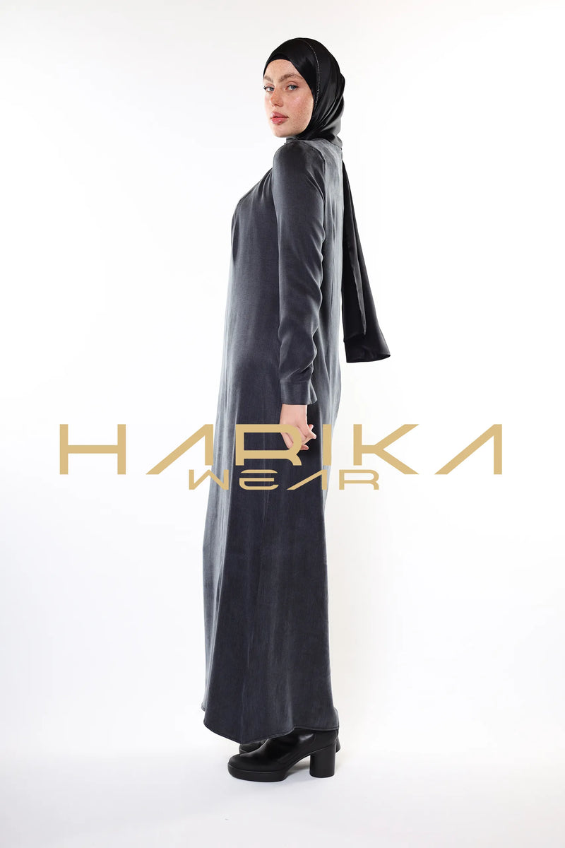 Kupra İpek Elbise – Günlük Şıklığa Pratik Dokunuş