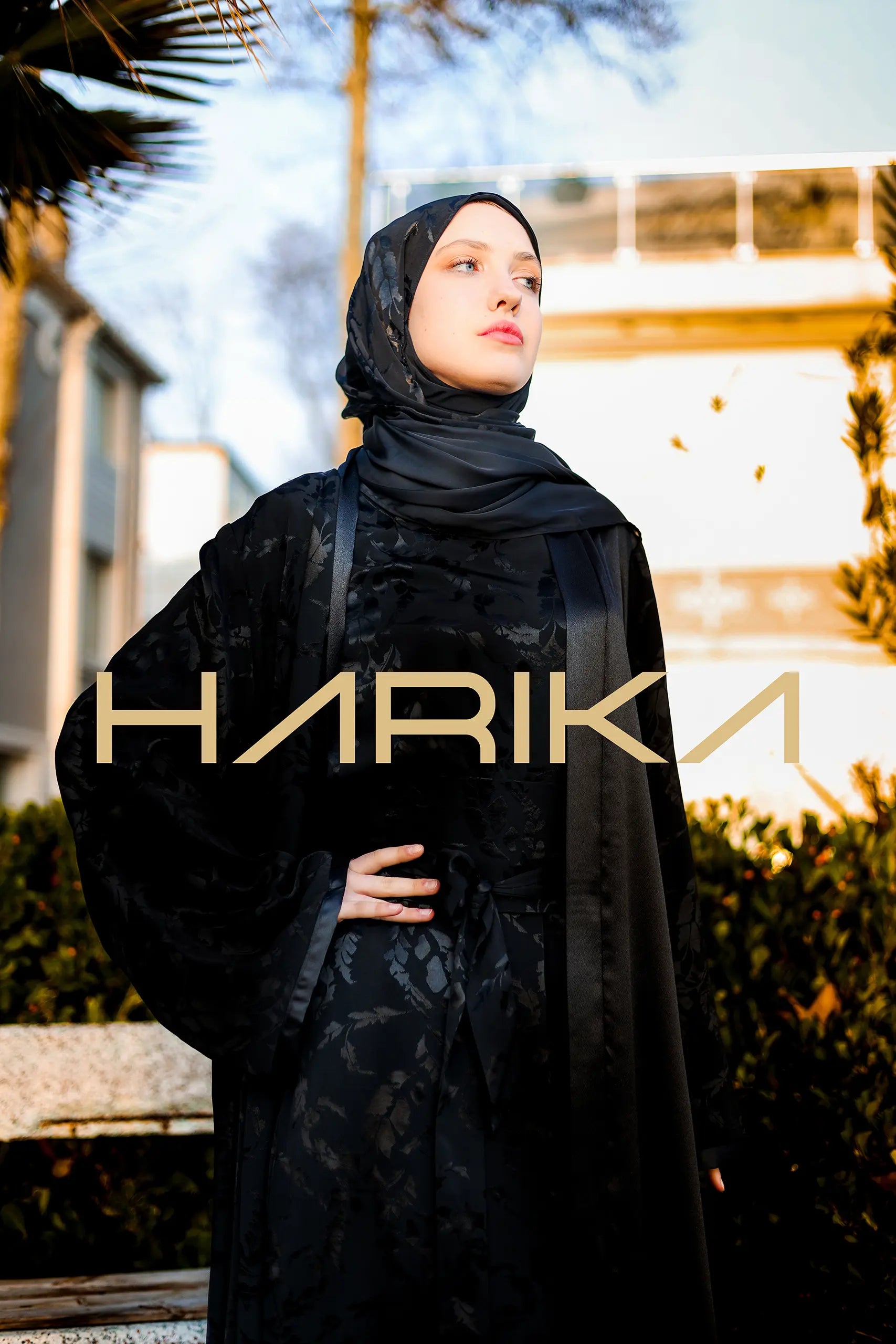 Siyah Premium Jessica İpek Ferace (Sadece Ferace)