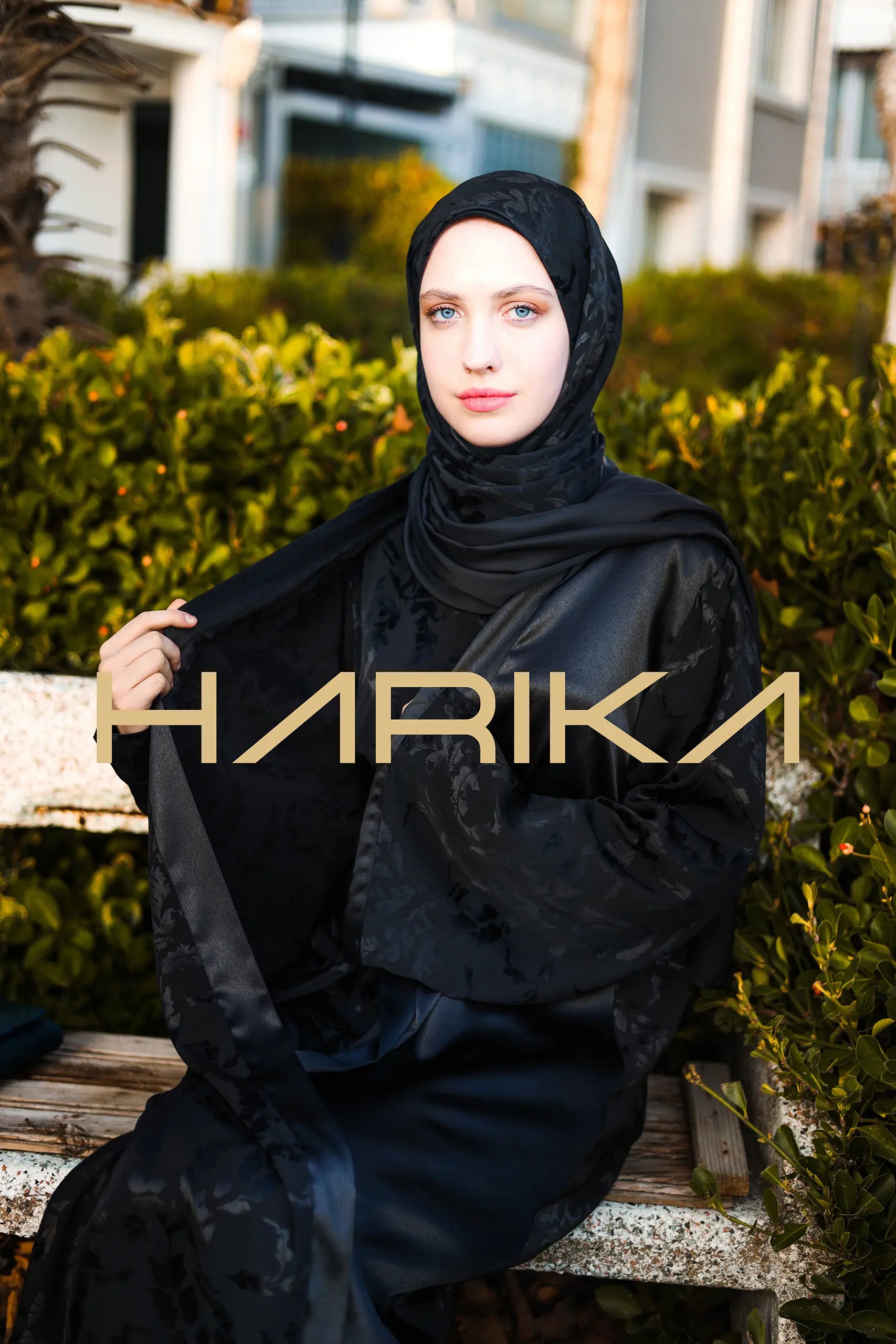 Siyah Premium Jessica İpek Ferace (Sadece Ferace)