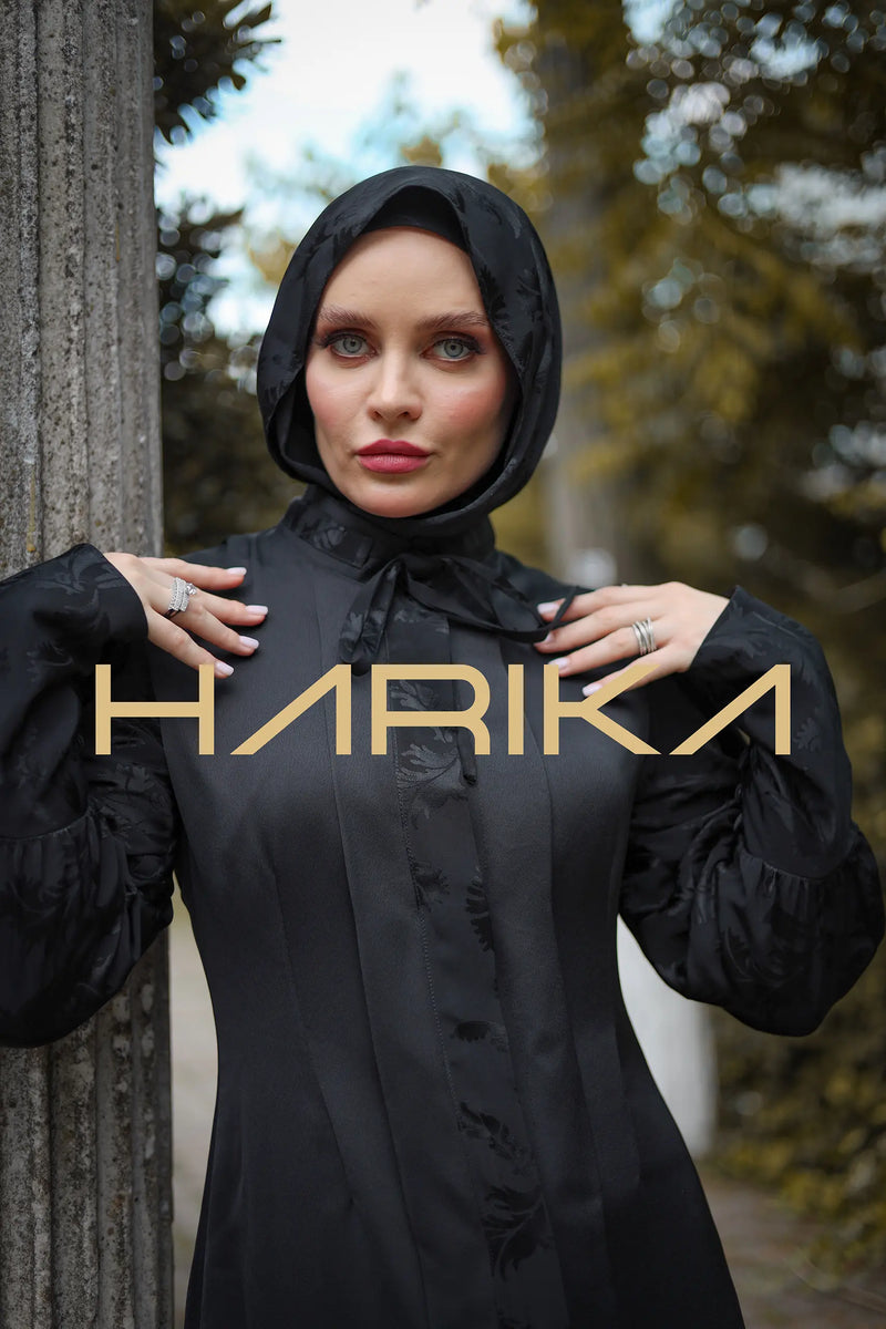 "Parlayan Zarafet" Çift İpek Ferace