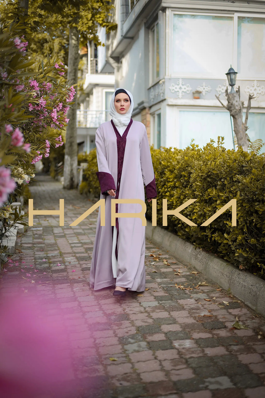 Light purple Abaya