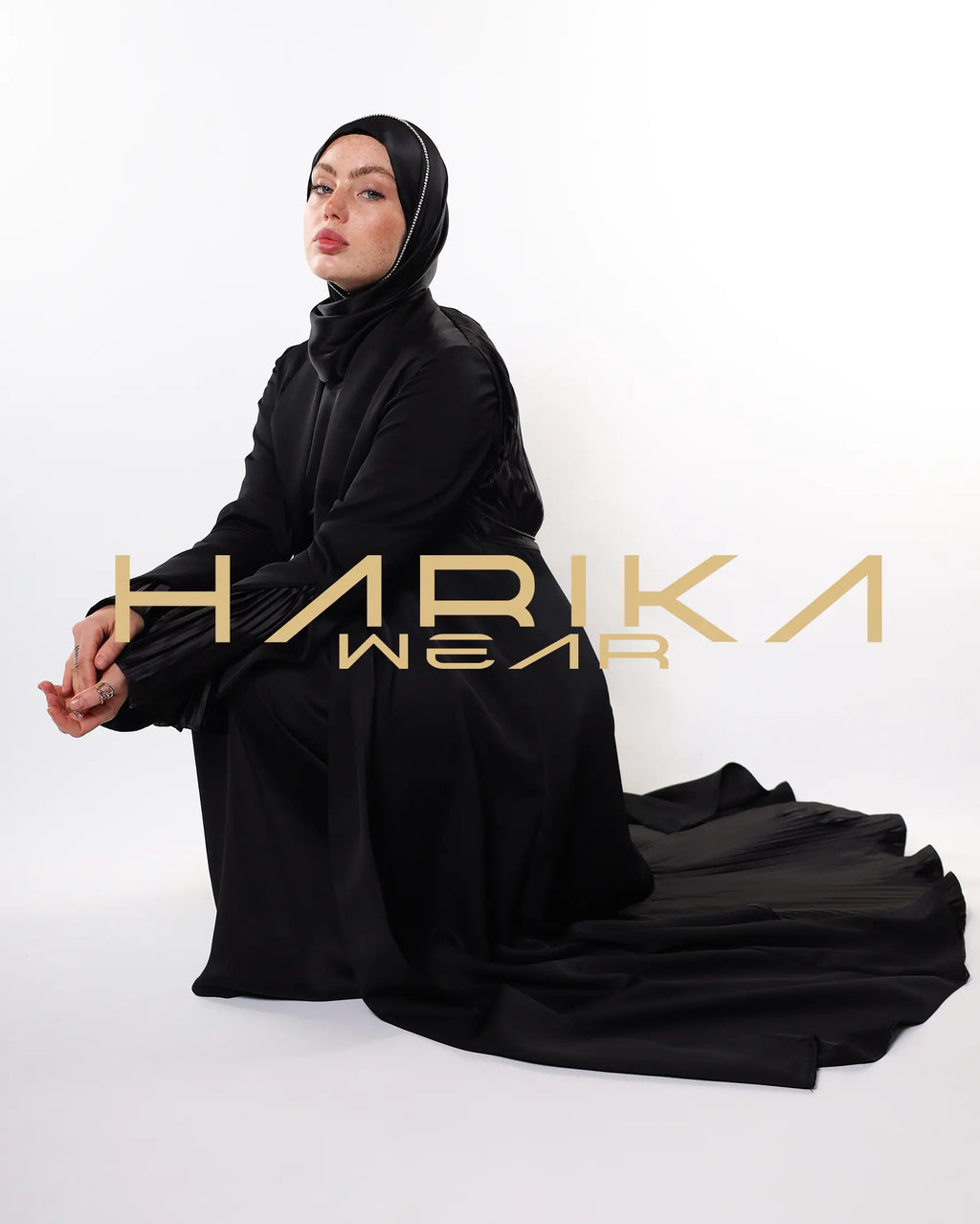 Velinur - Özel Siyah Abaya