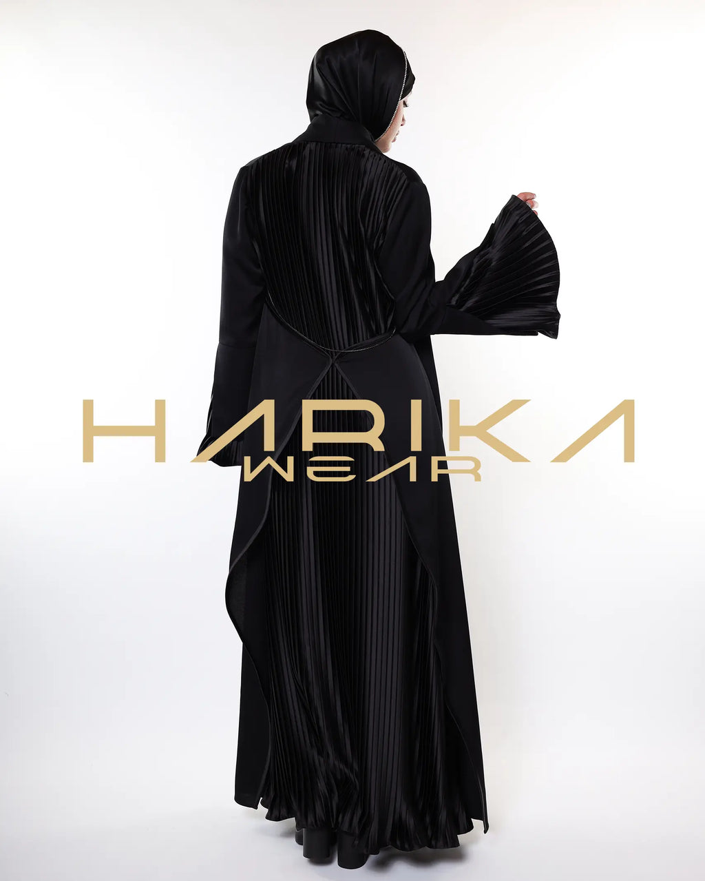 Velinur - Özel Siyah Abaya