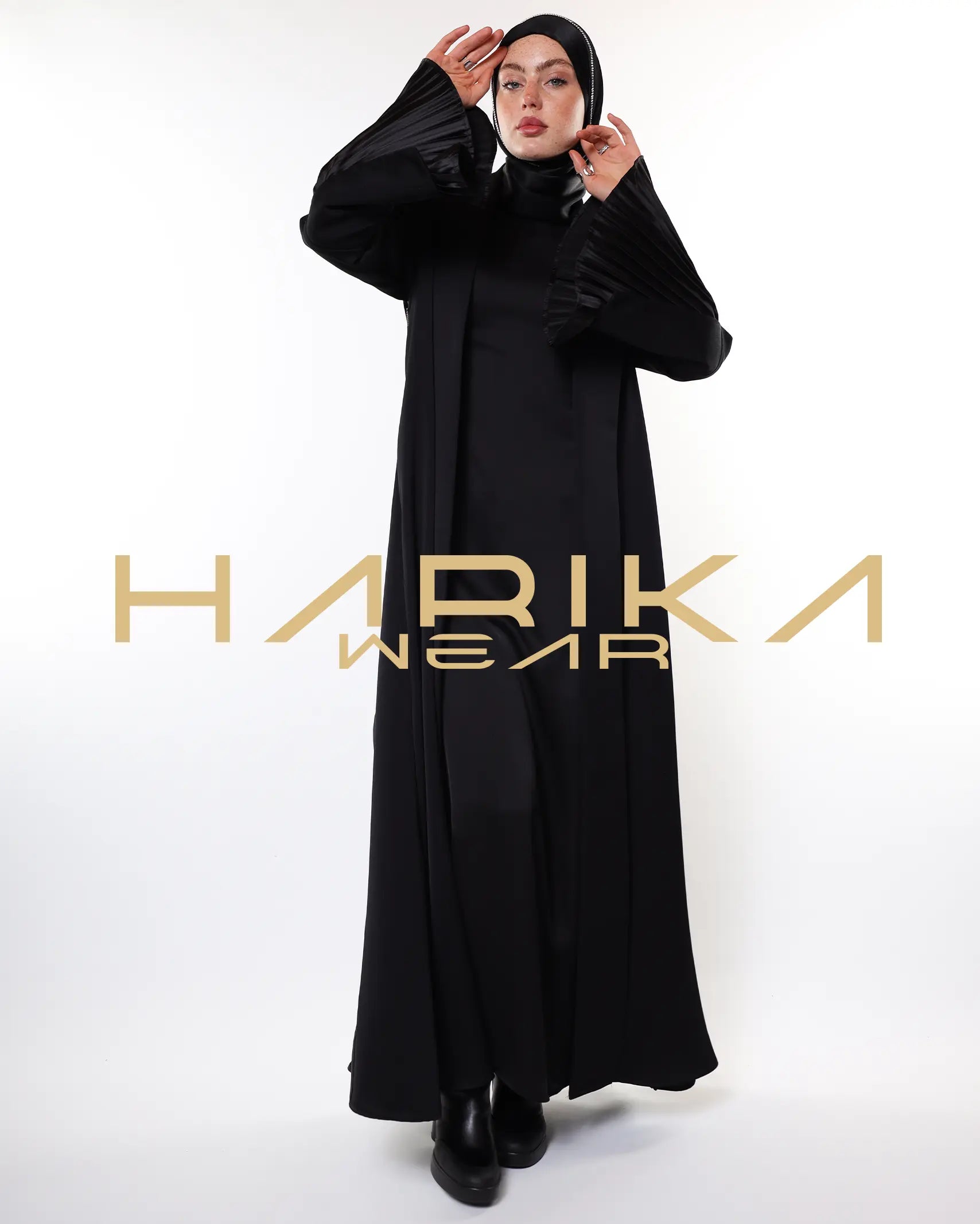 Velinur - Özel Siyah Abaya