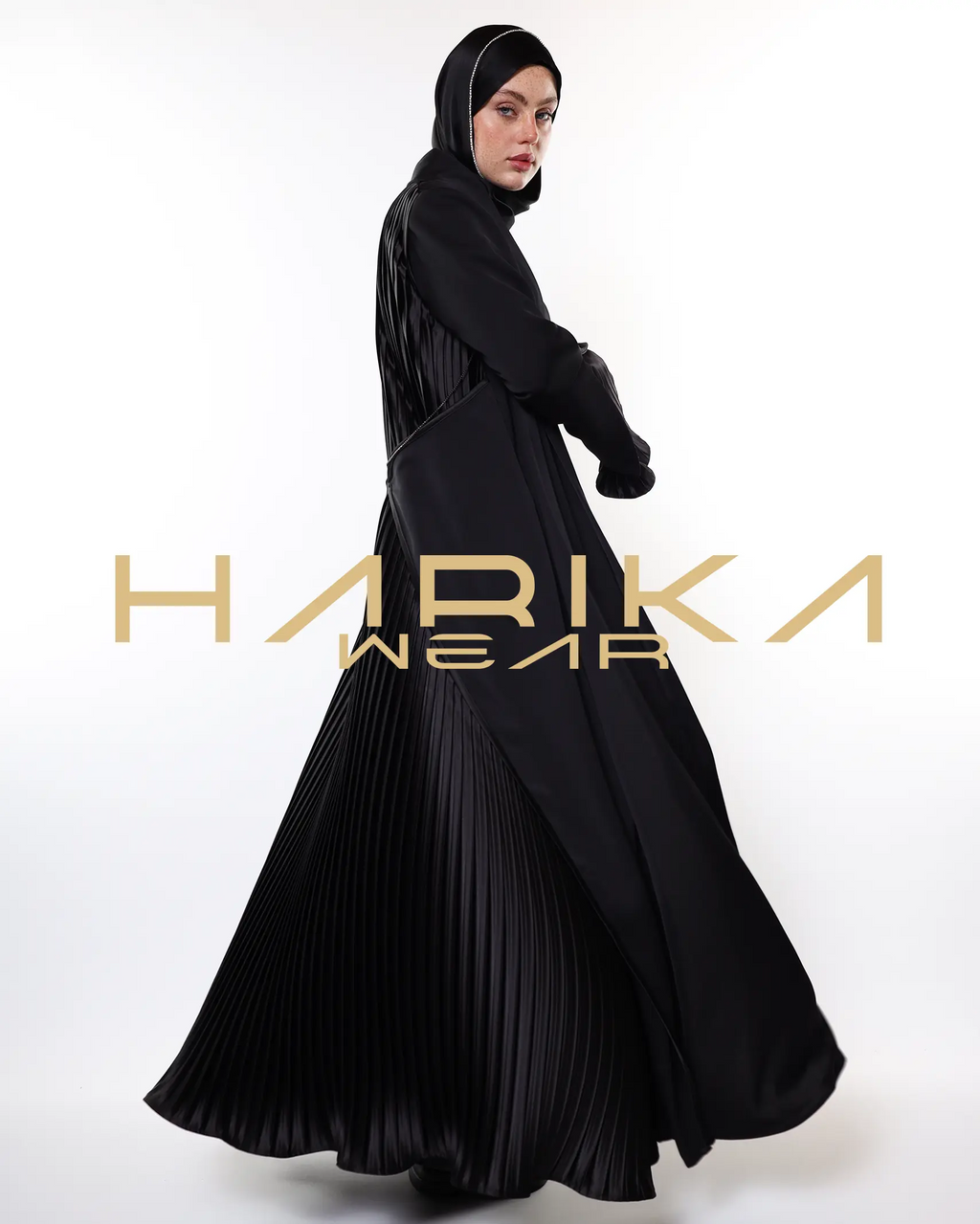 Velinur - Özel Siyah Abaya
