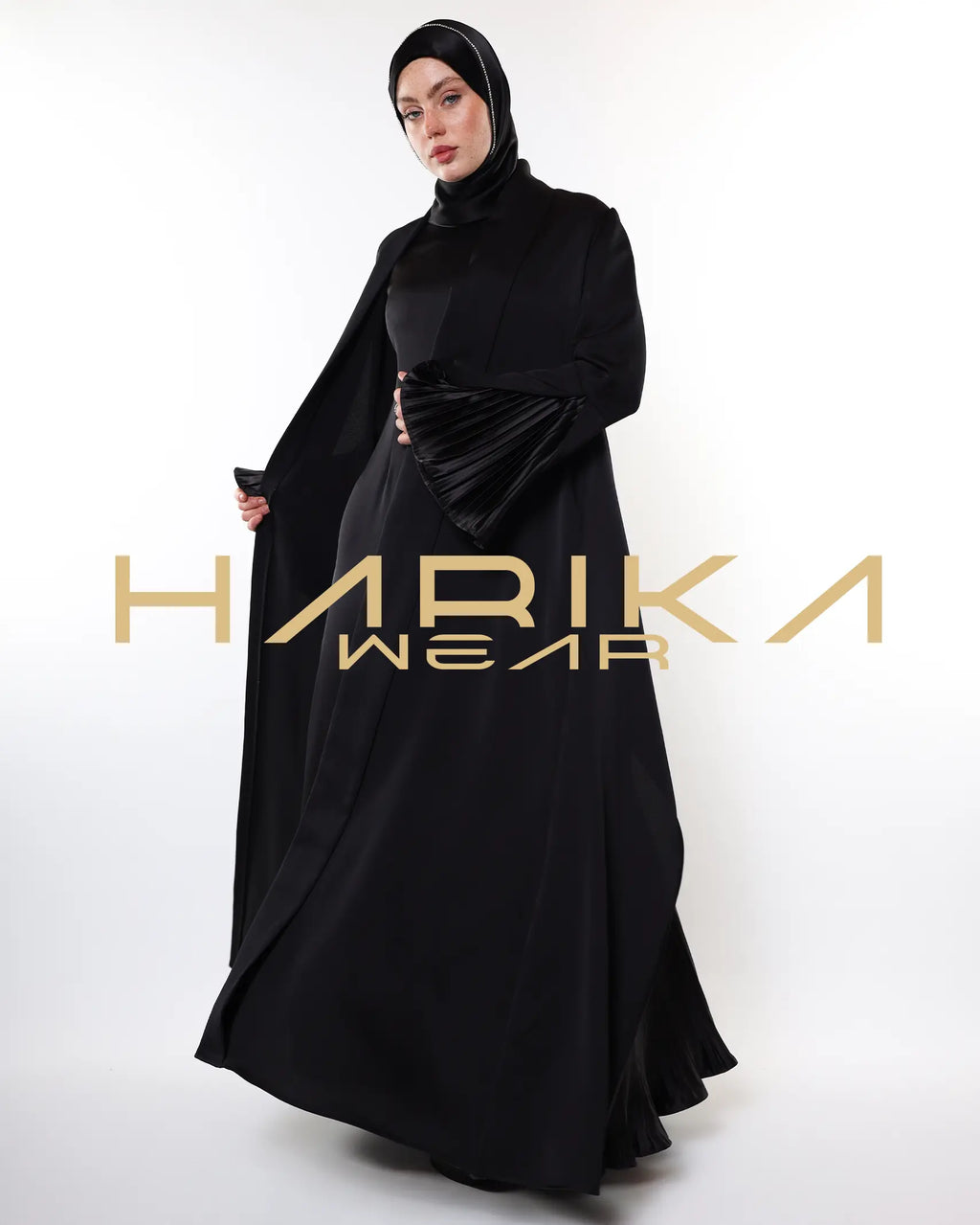 Velinur - Özel Siyah Abaya