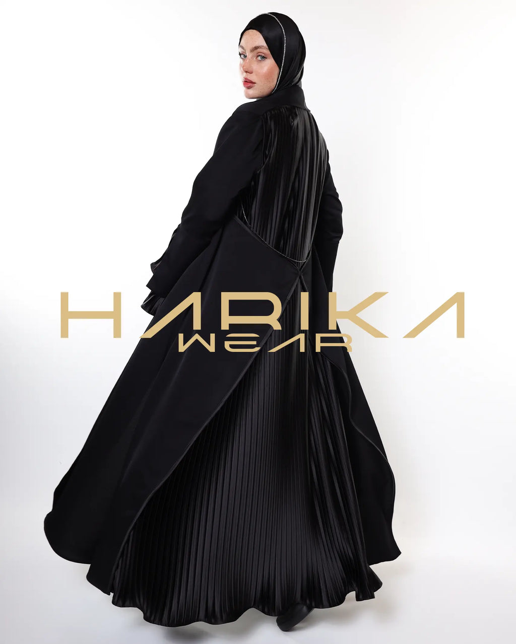 Velinur - Özel Siyah Abaya