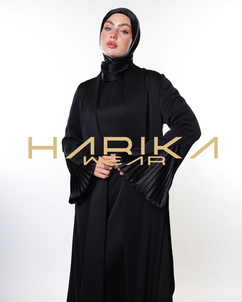Velinur - Özel Siyah Abaya