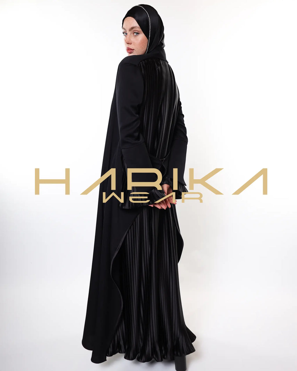 Velinur - Özel Siyah Abaya