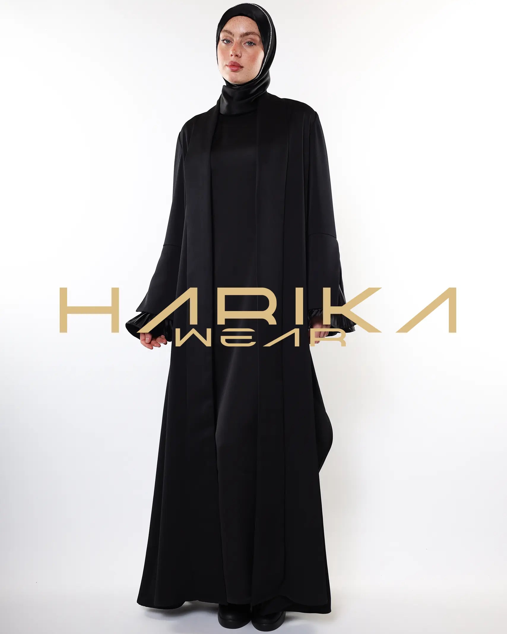 Velinur - Özel Siyah Abaya