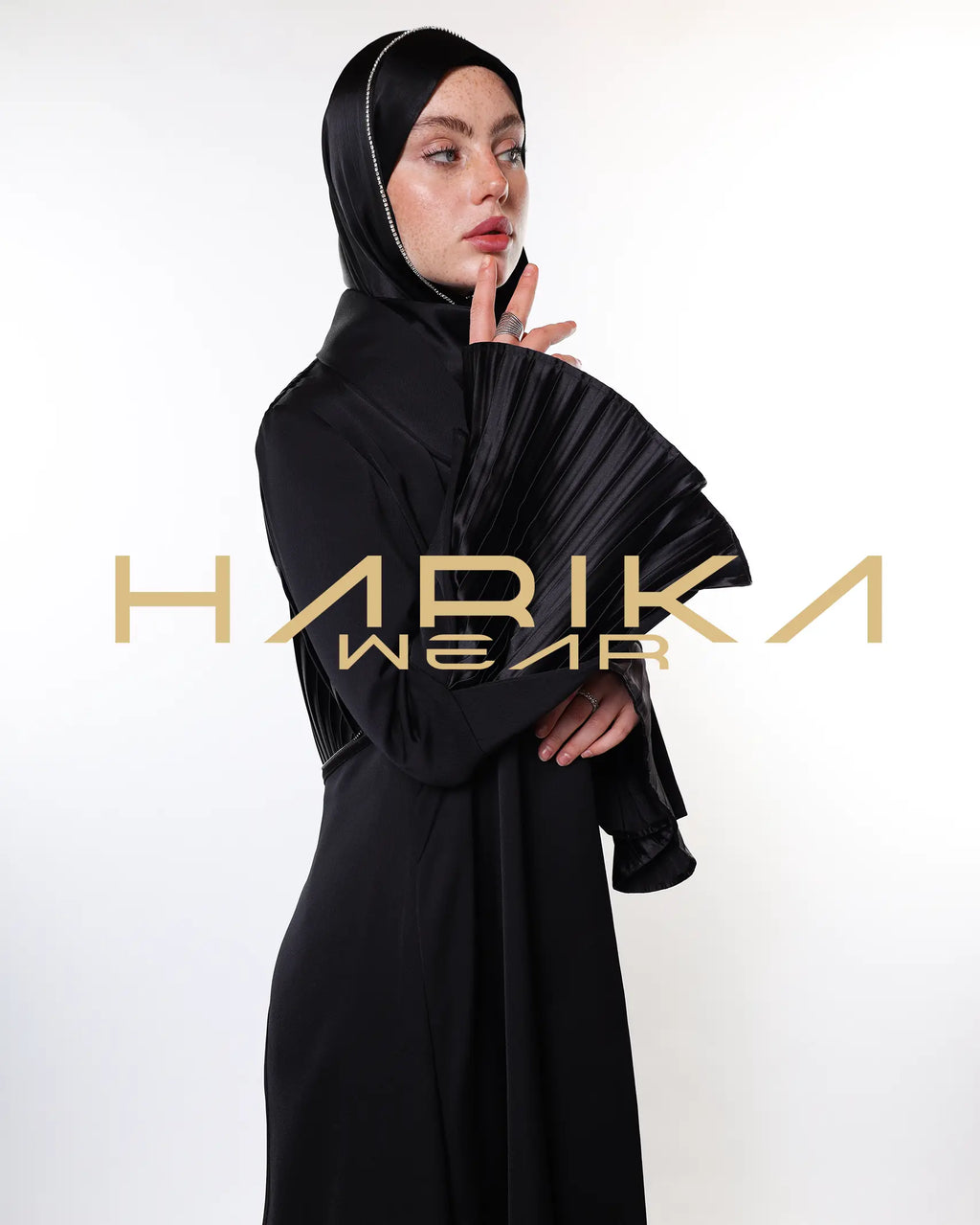 Velinur - Özel Siyah Abaya
