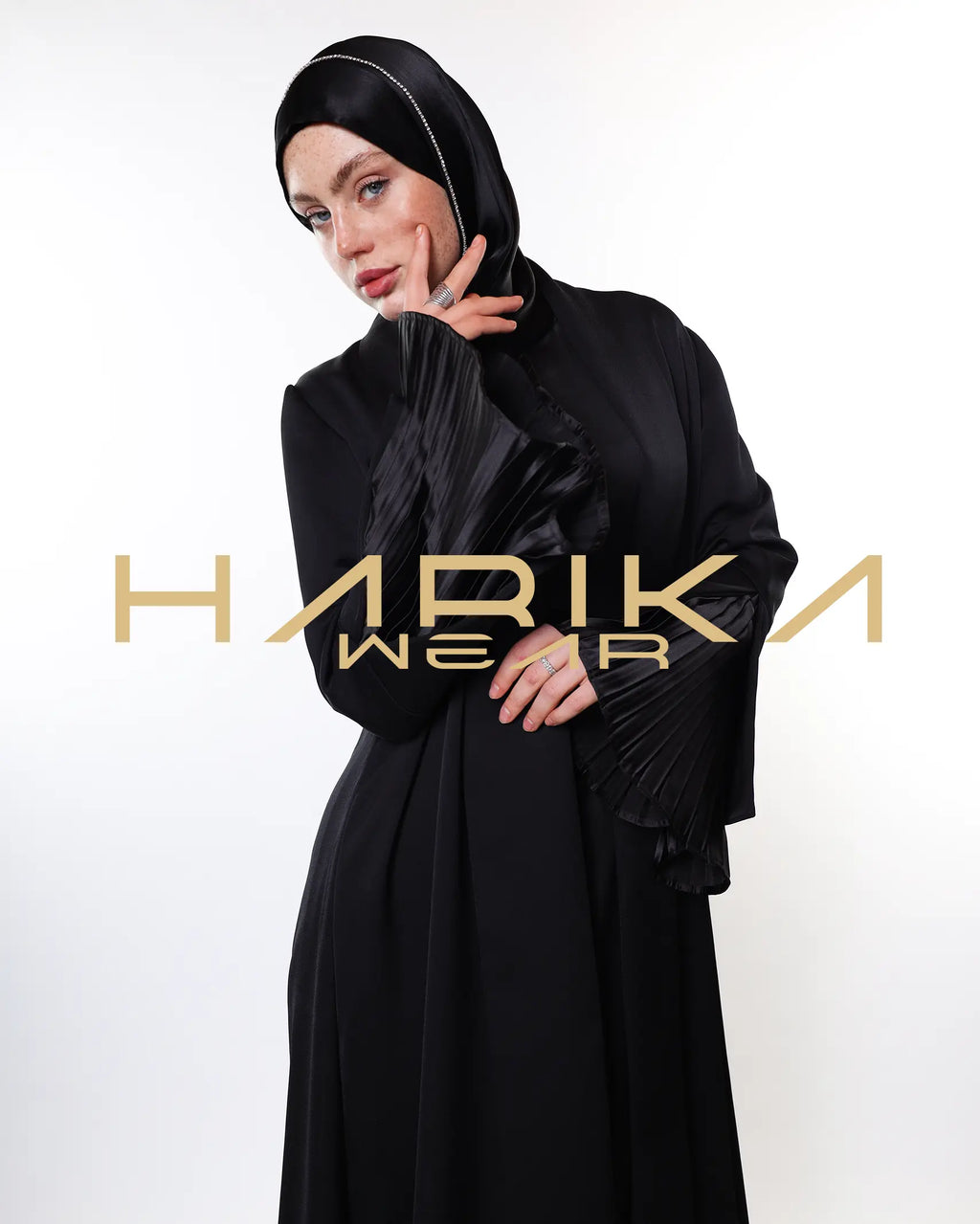 Velinur - Özel Siyah Abaya