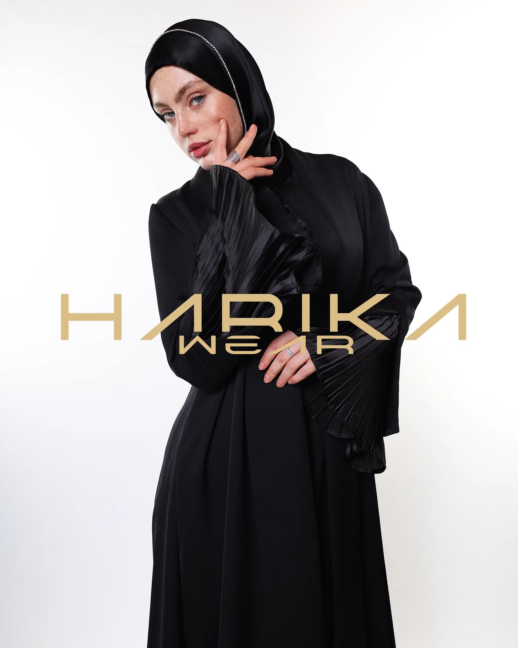 Velinur - Özel Siyah Abaya