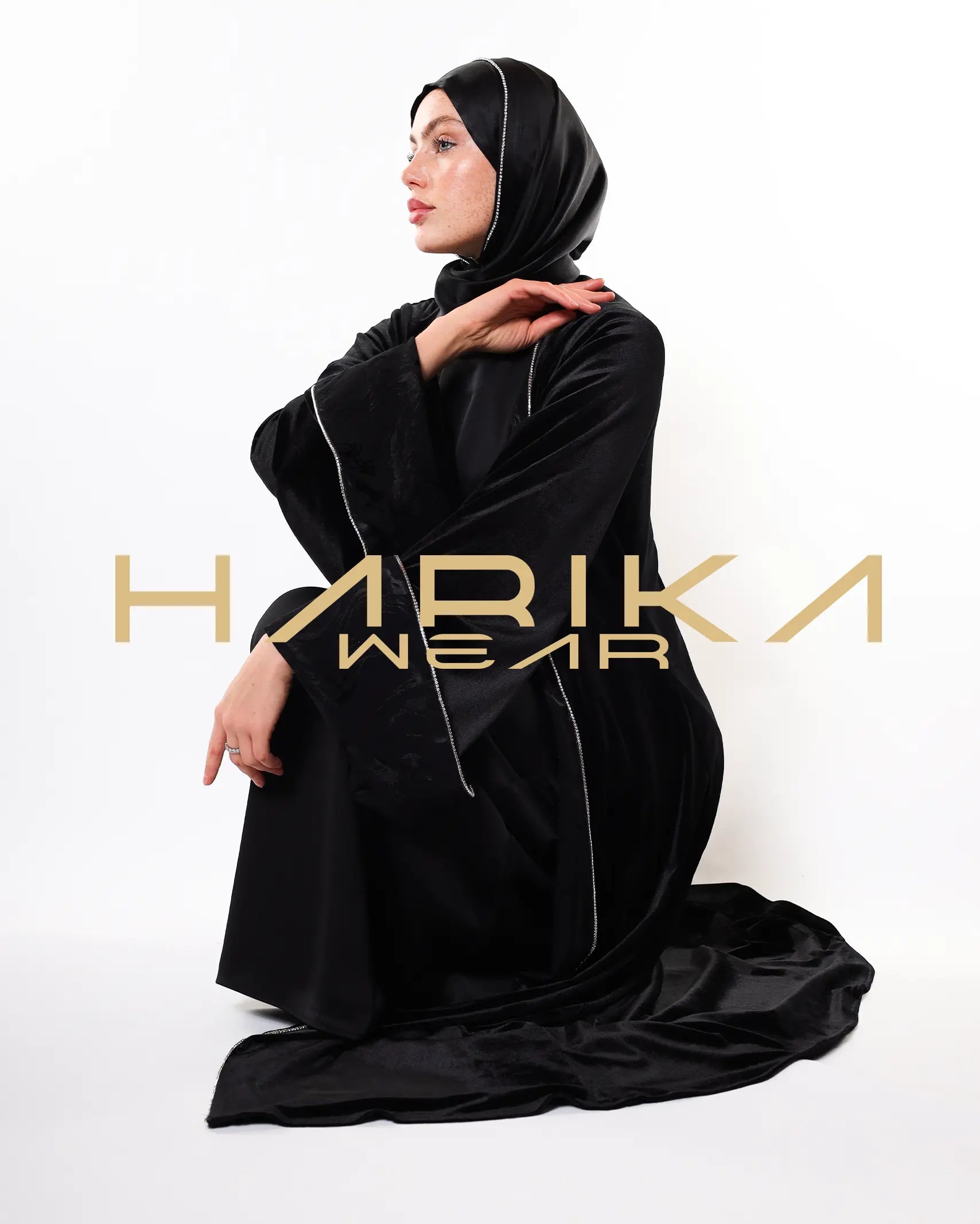 Lâlin Çift Işık Abaya