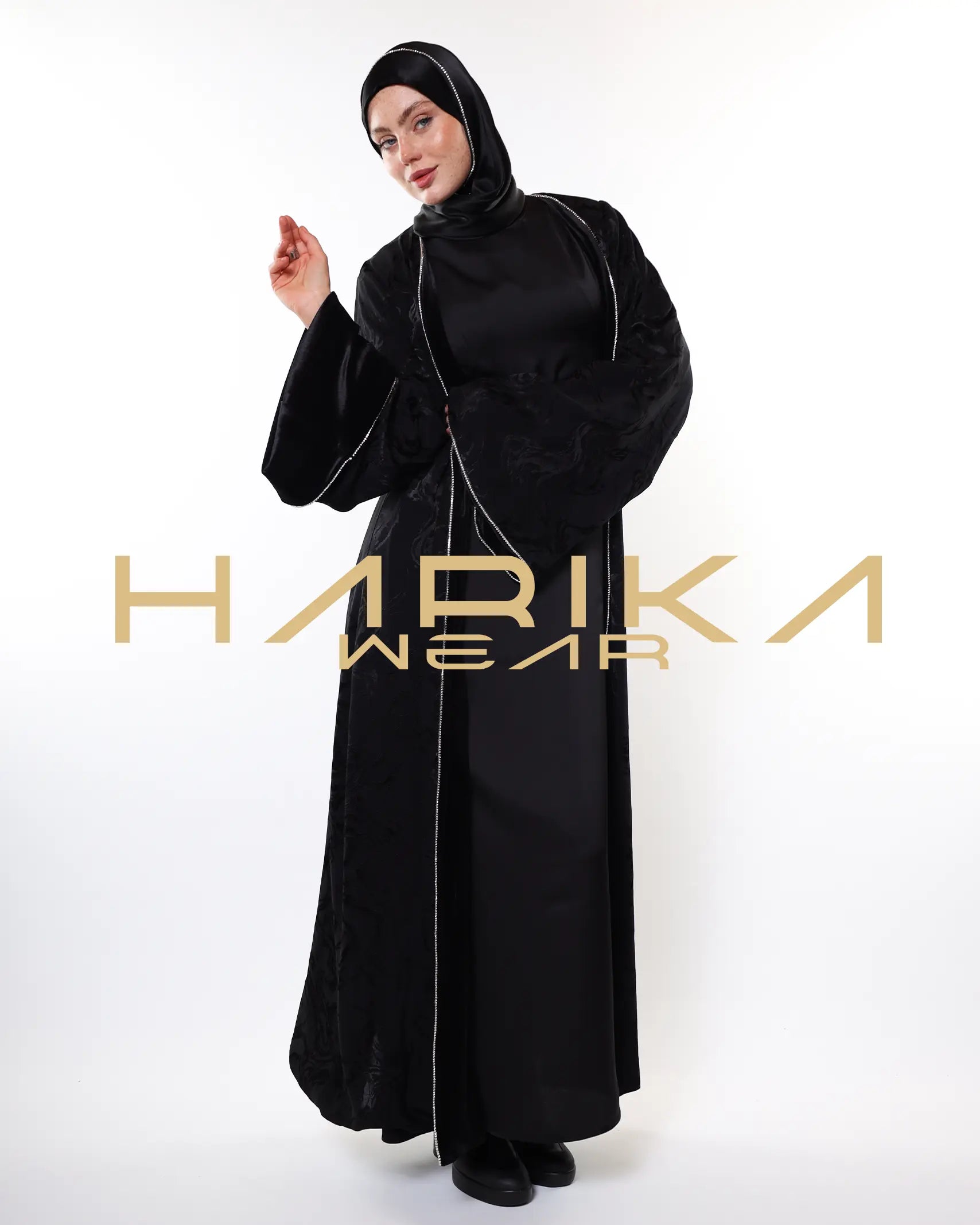 Lâlin Çift Işık Abaya