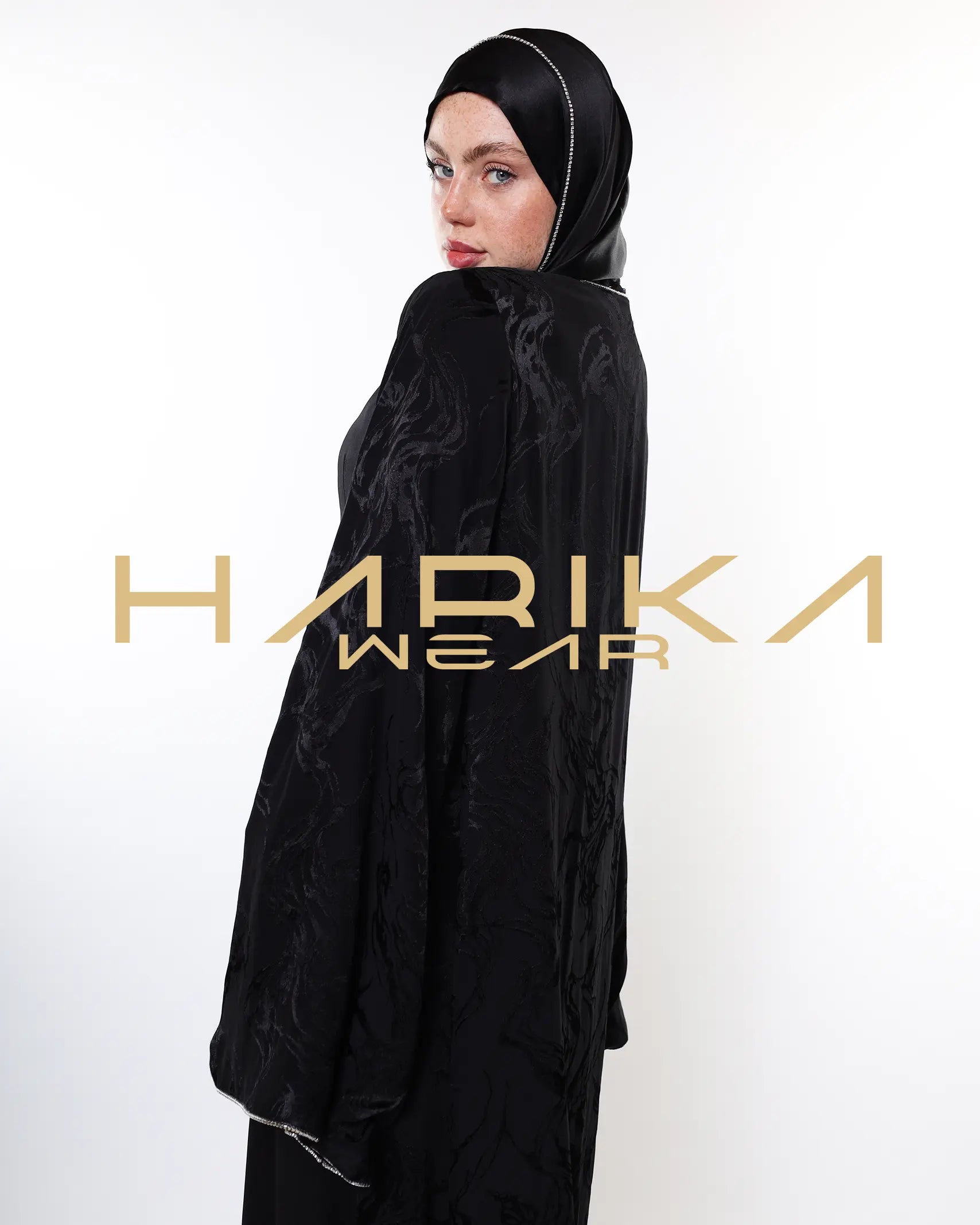 Lâlin Çift Işık Abaya