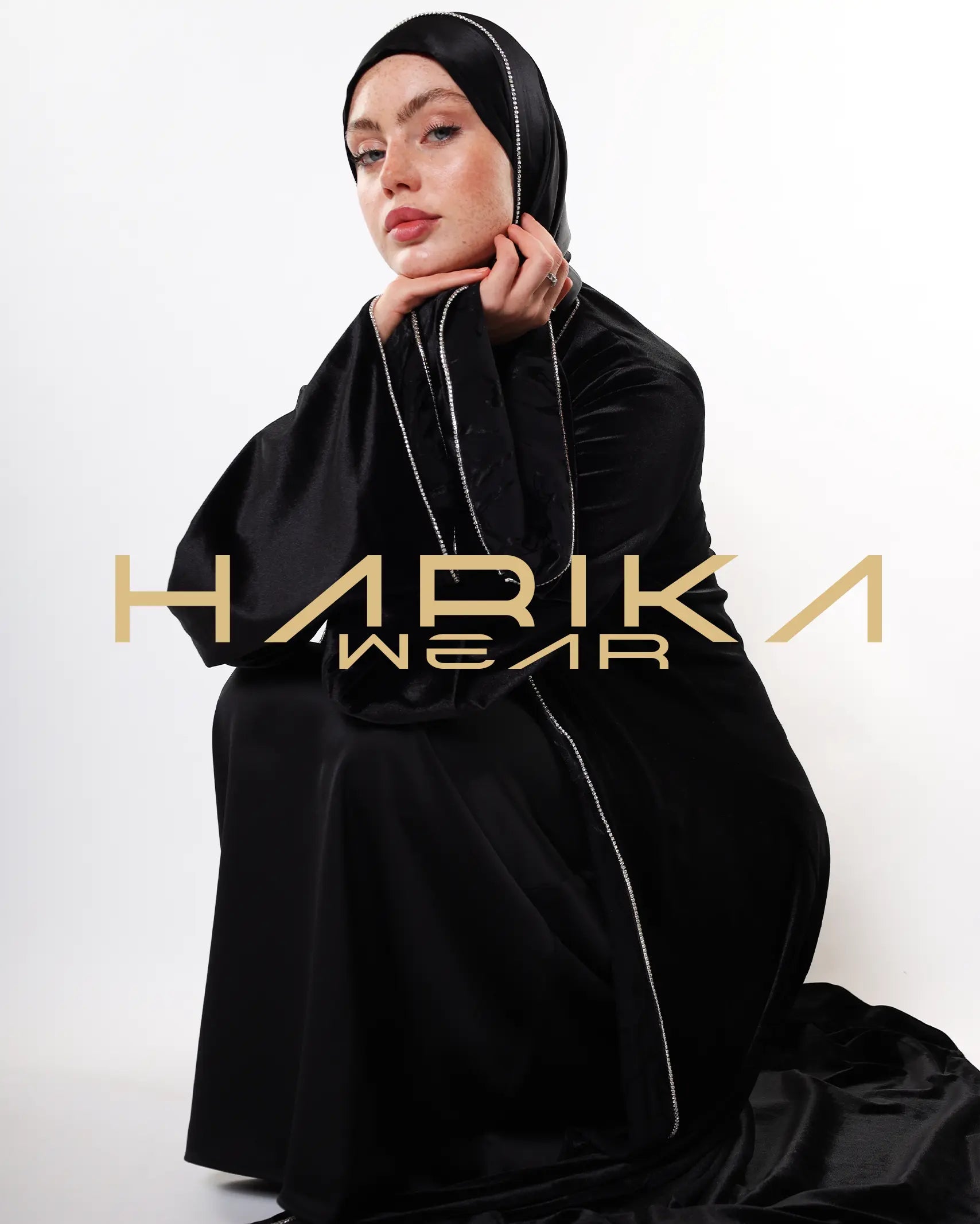 Lâlin Çift Işık Abaya