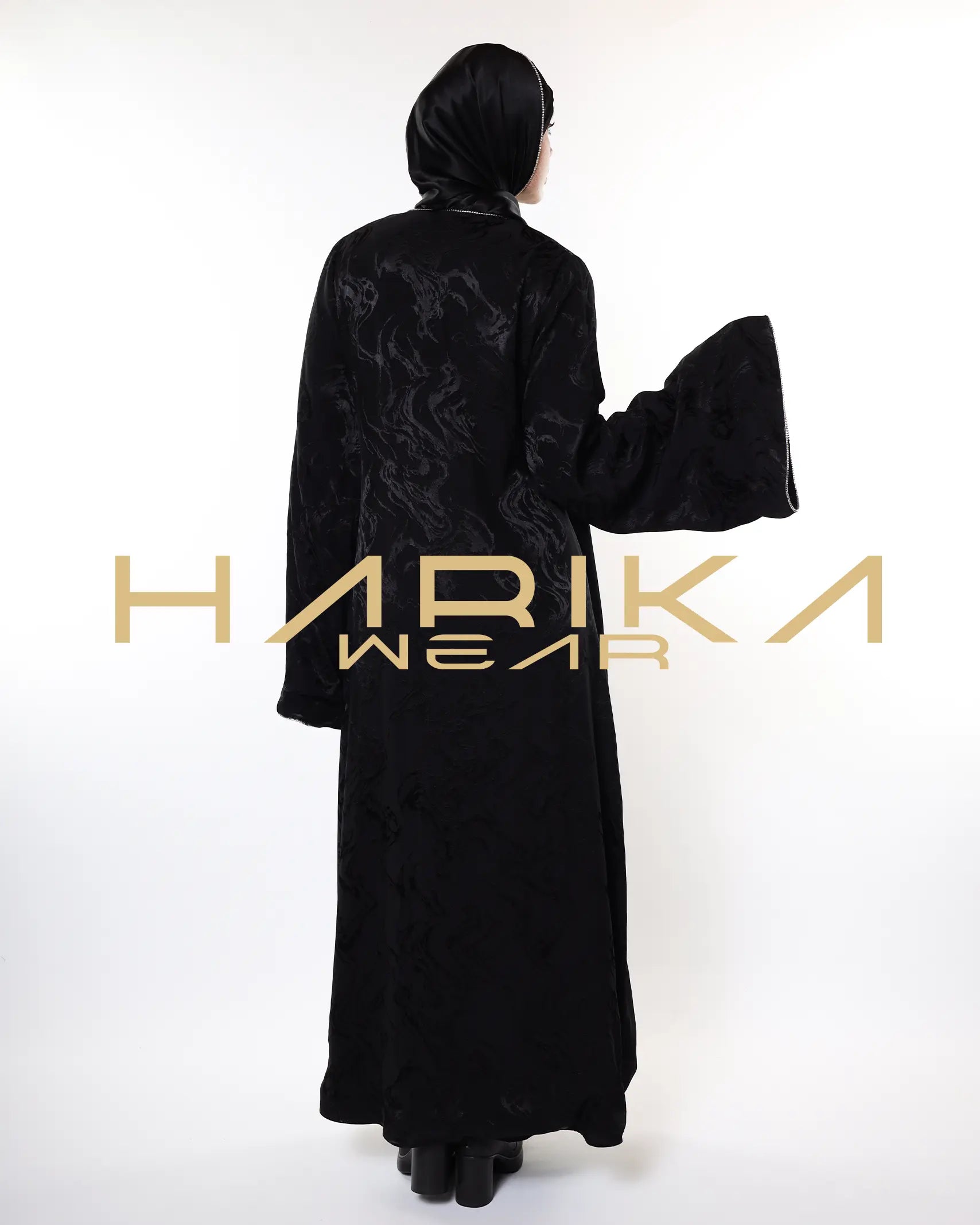 Lâlin Çift Işık Abaya