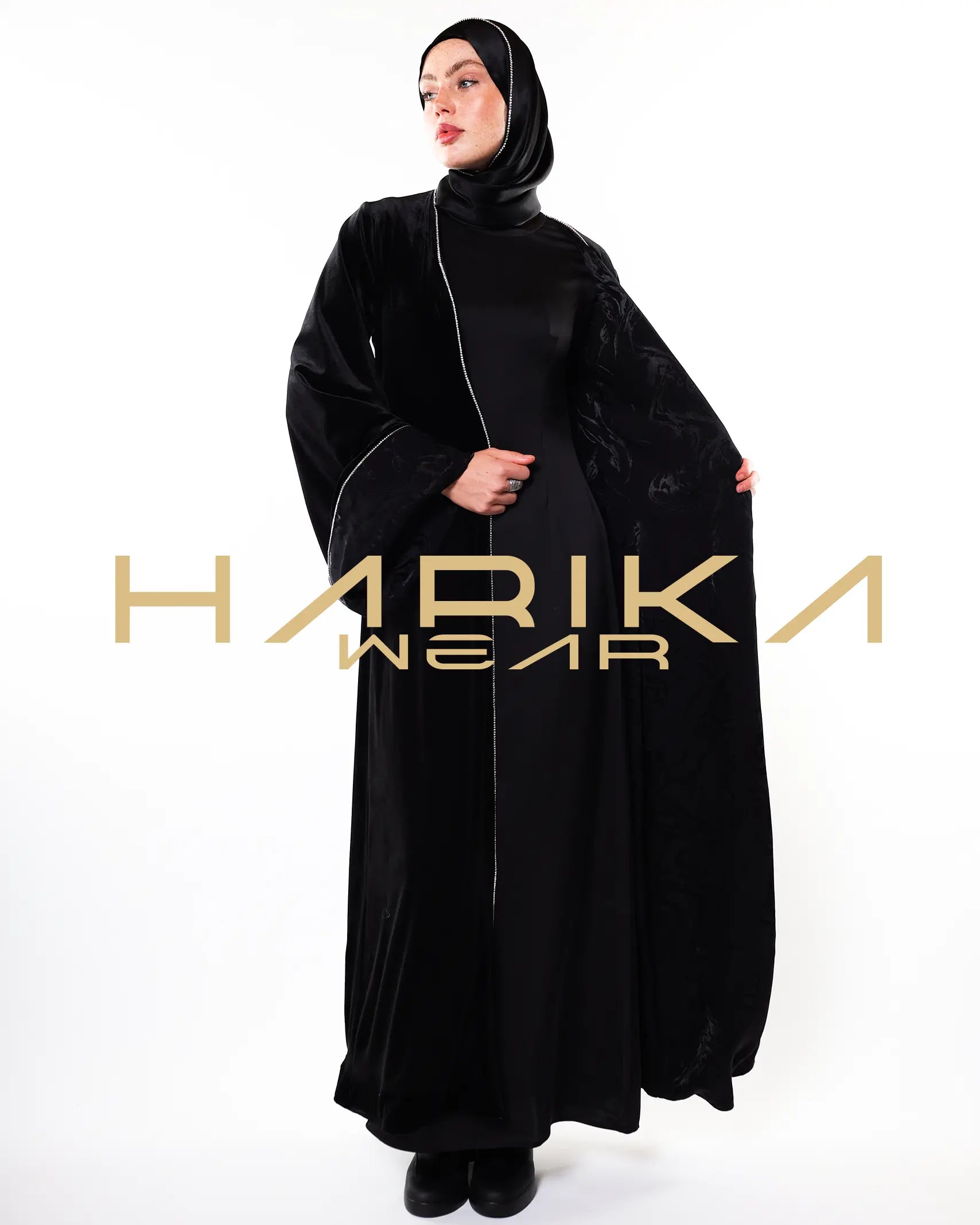 Lâlin Çift Işık Abaya