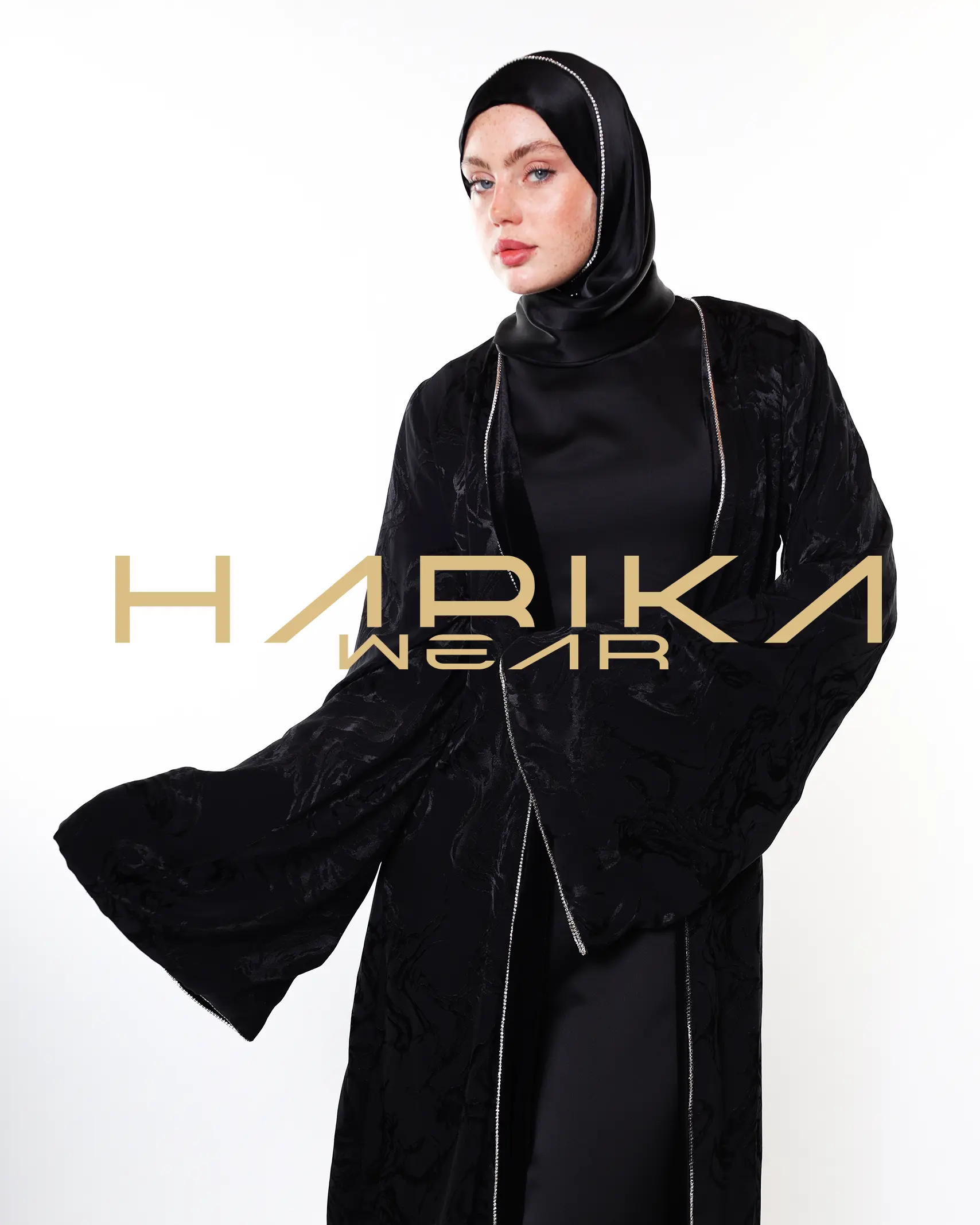 Lâlin Çift Işık Abaya