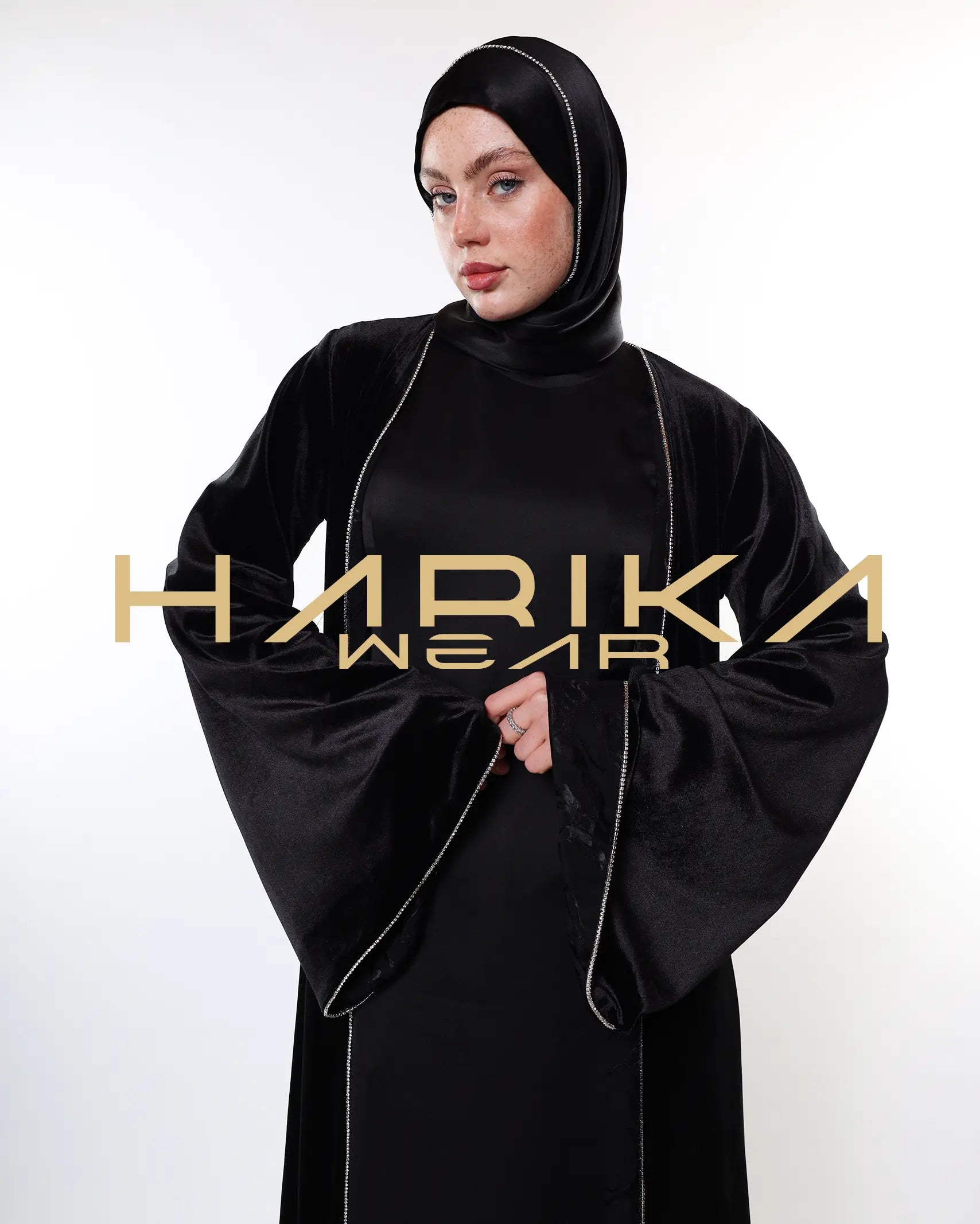 Lâlin Çift Işık Abaya