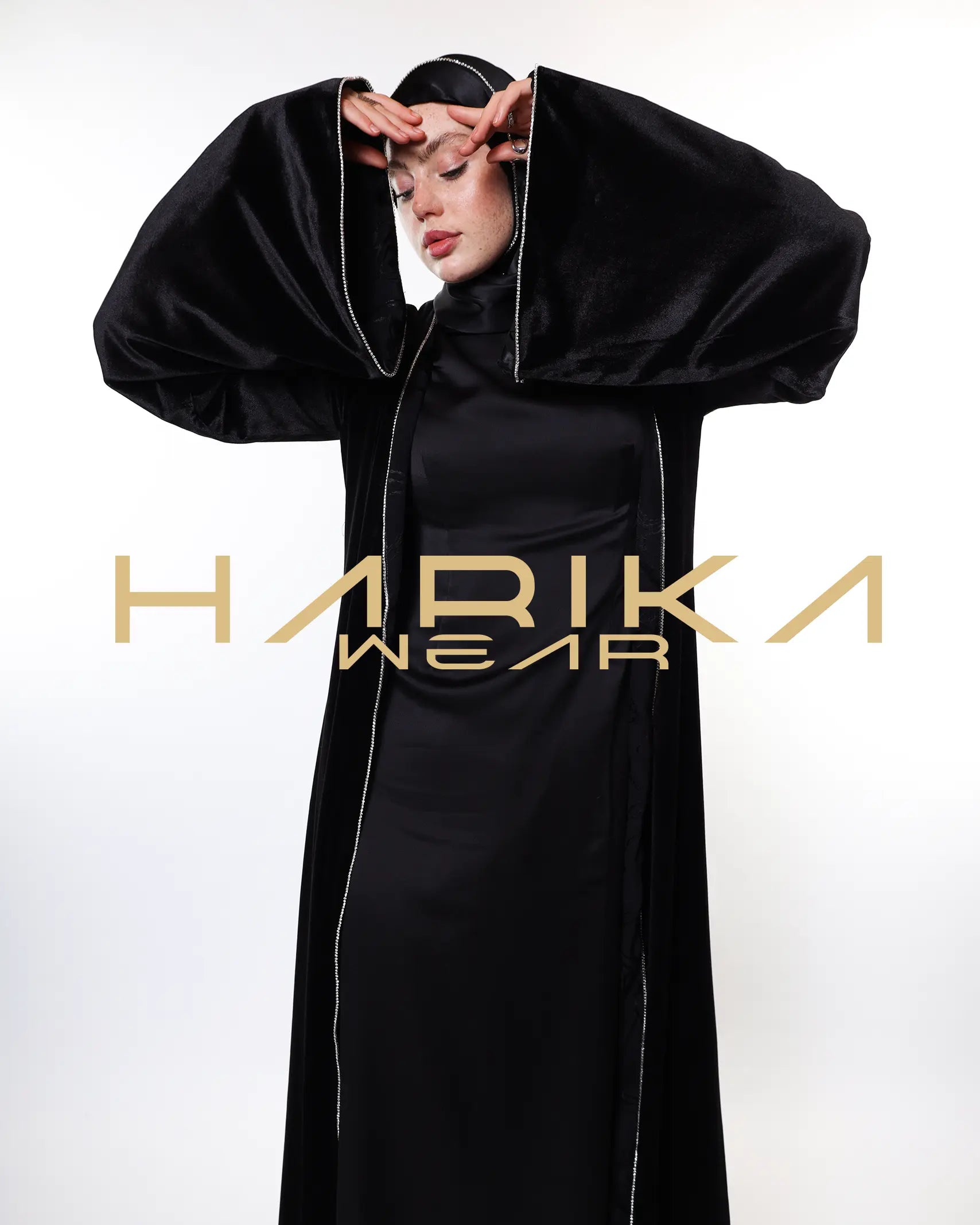 Lâlin Çift Işık Abaya