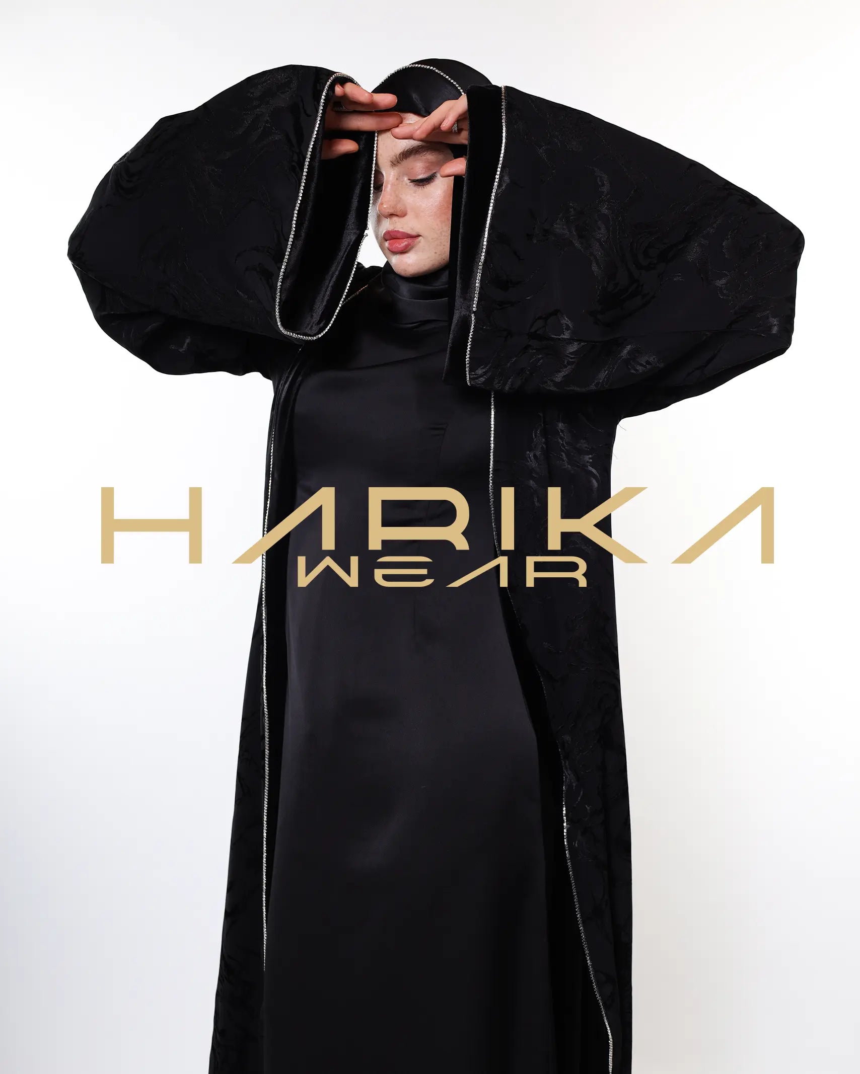 Lâlin Çift Işık Abaya