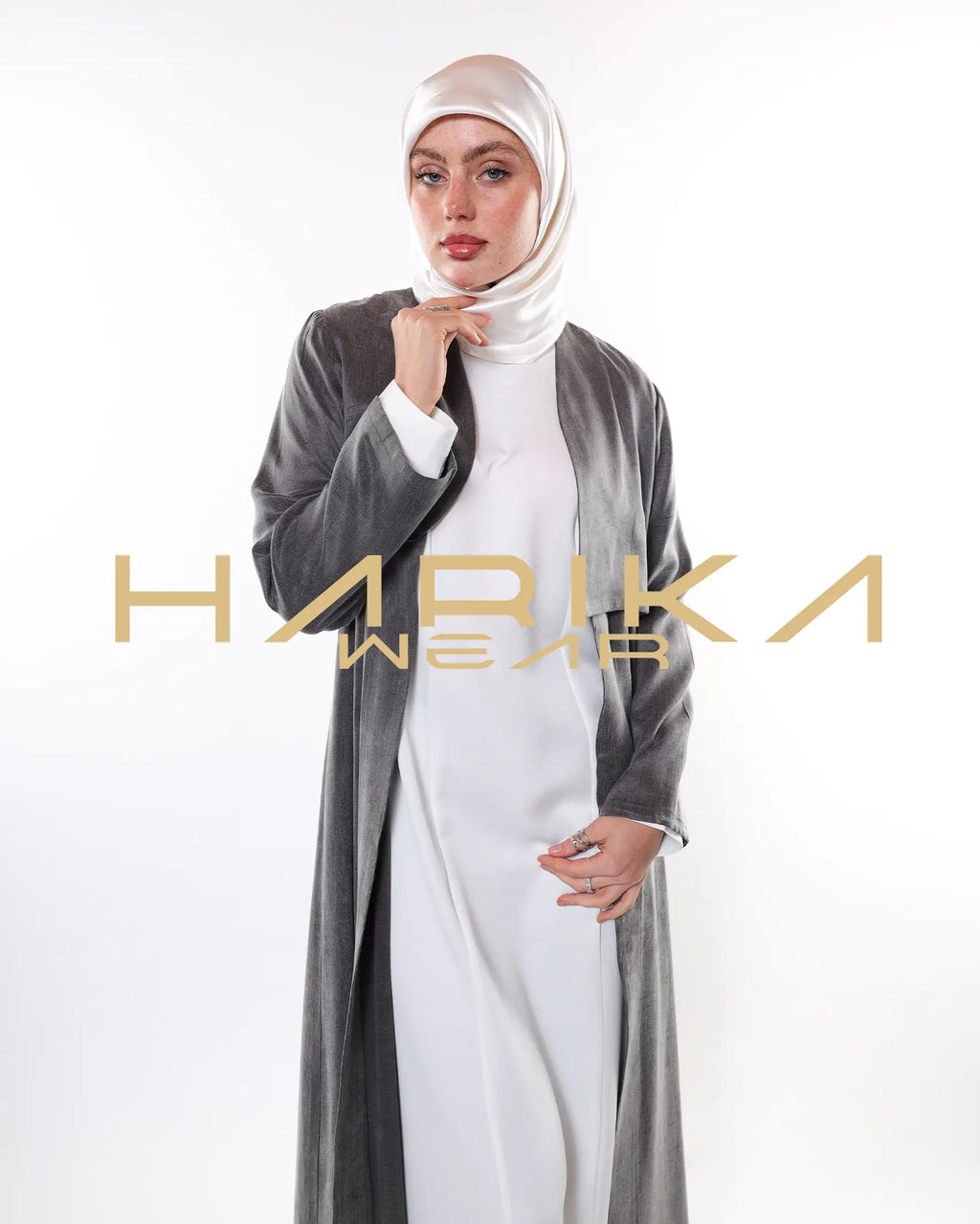 VELAR - Gri Özel Abaya