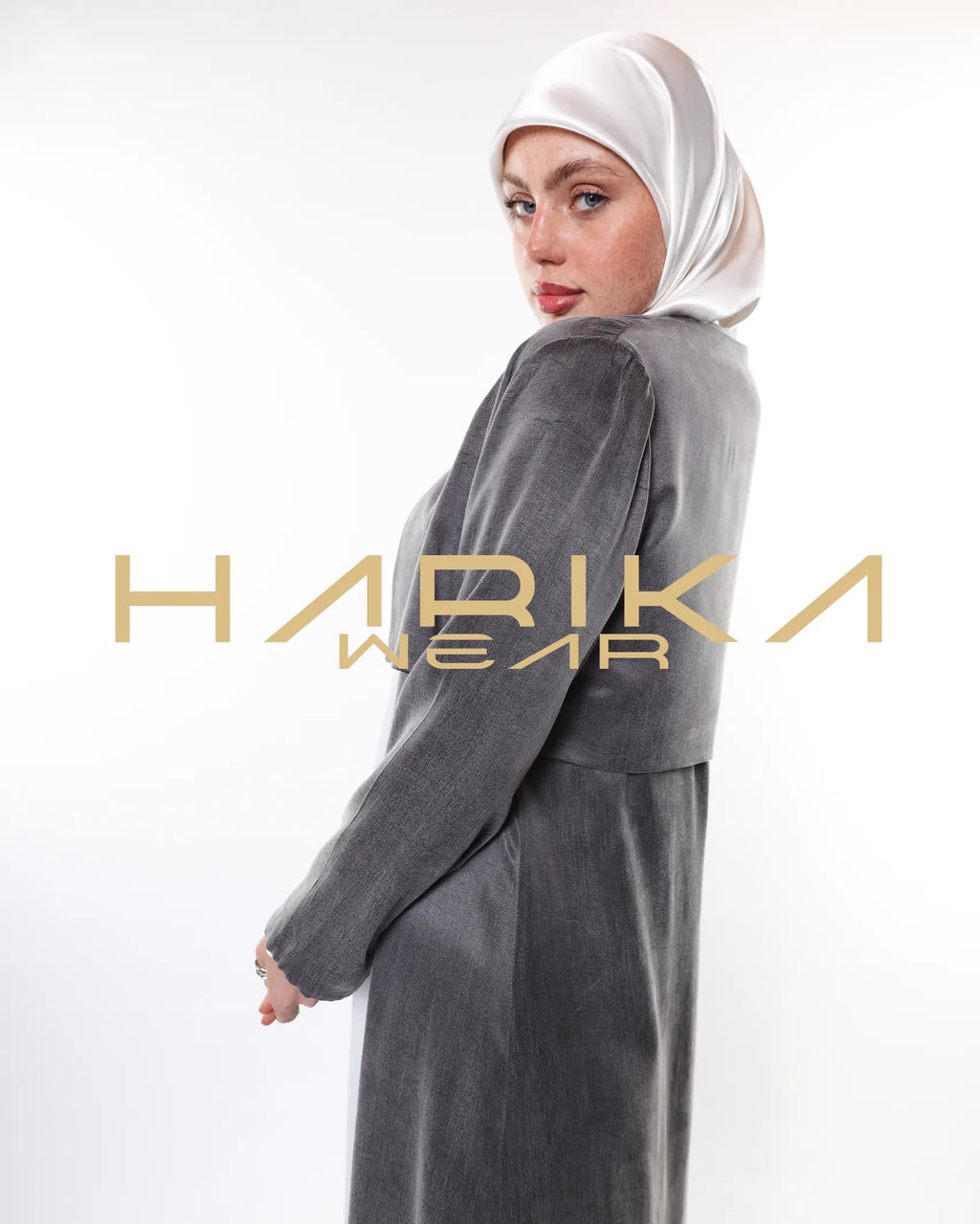 VELAR - Gri Özel Abaya
