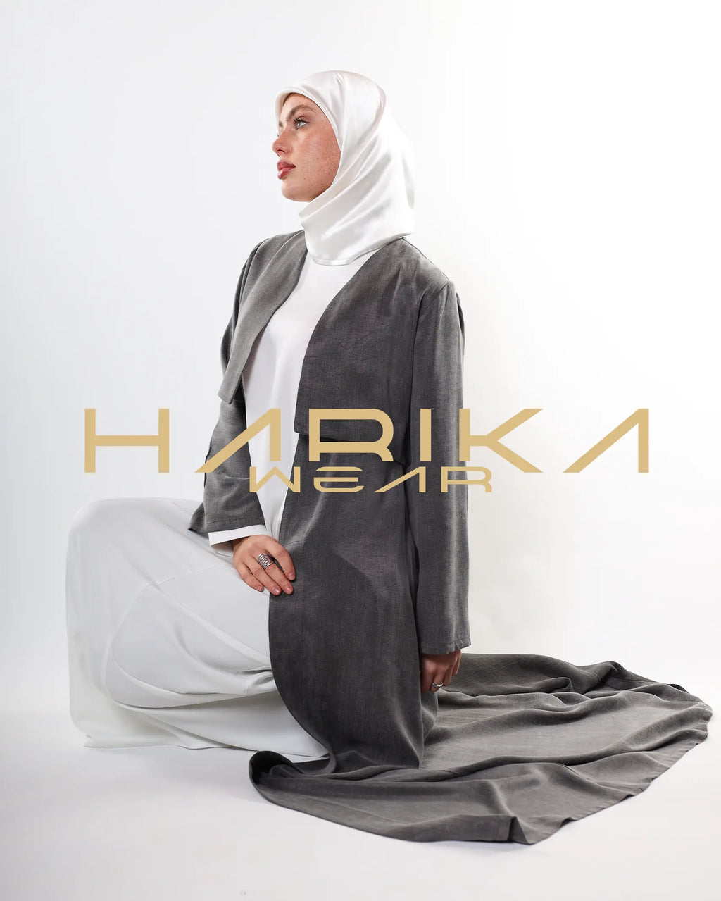 VELAR - Gri Özel Abaya