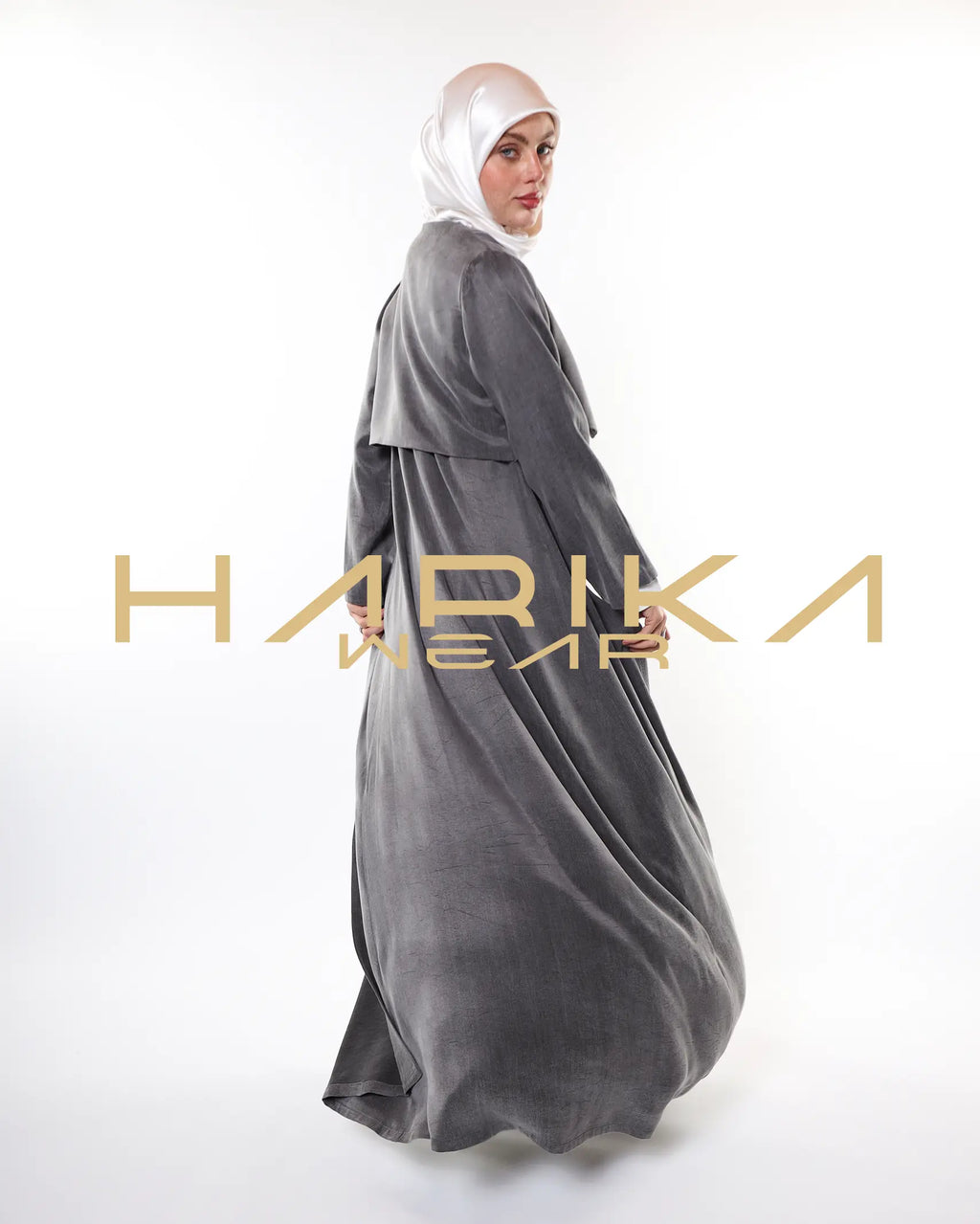VELAR - Gri Özel Abaya