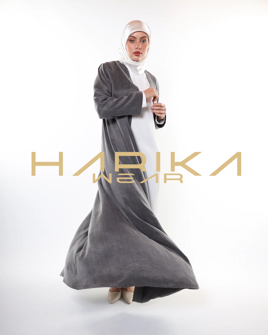 VELAR - Gri Özel Abaya