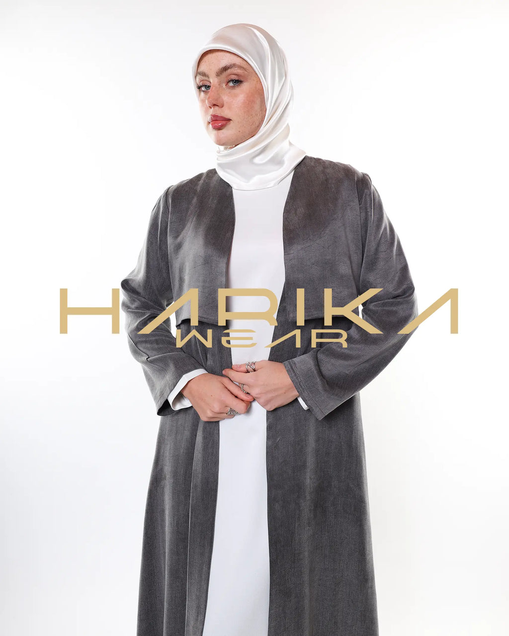 VELAR - Gri Özel Abaya