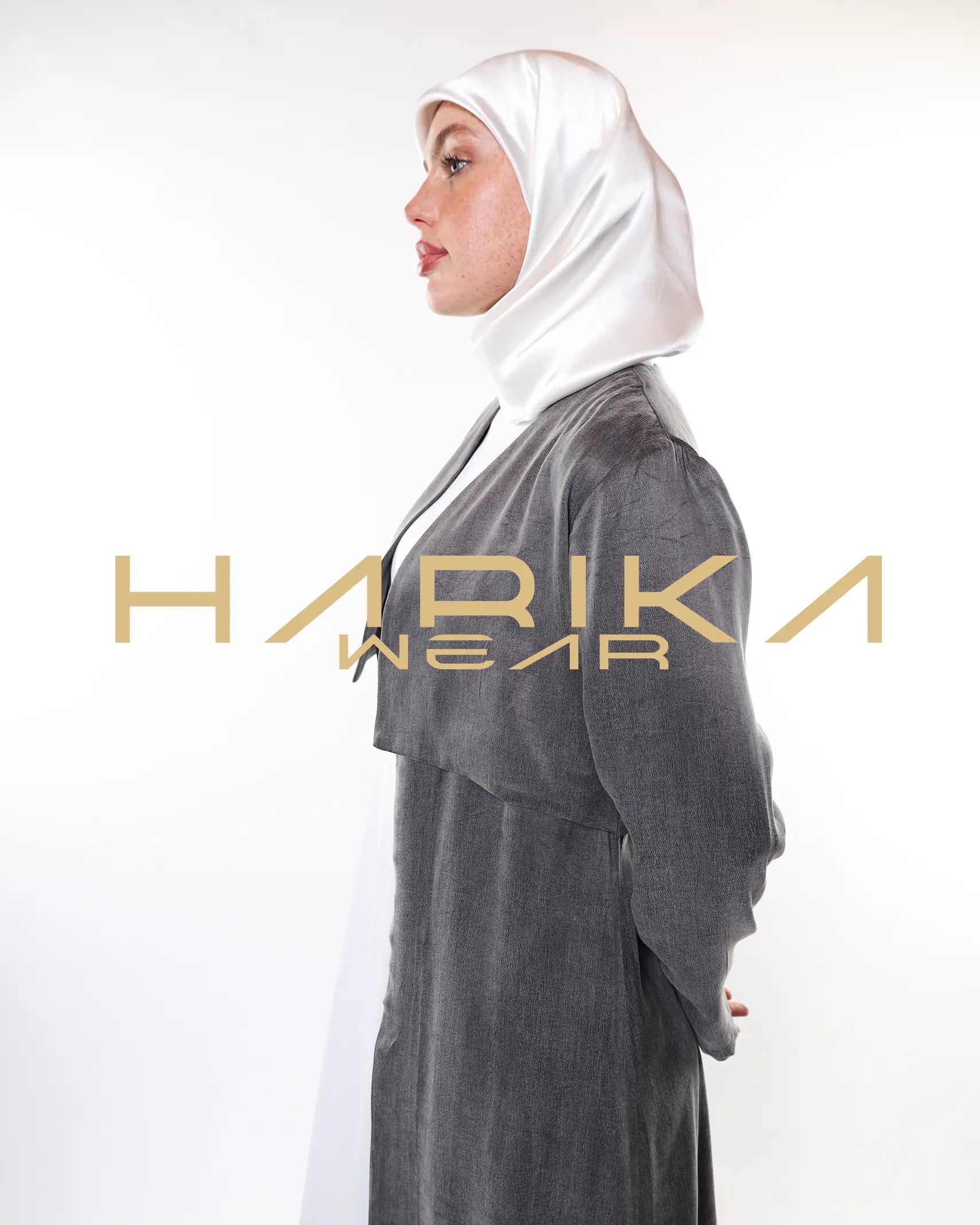 VELAR - Gri Özel Abaya