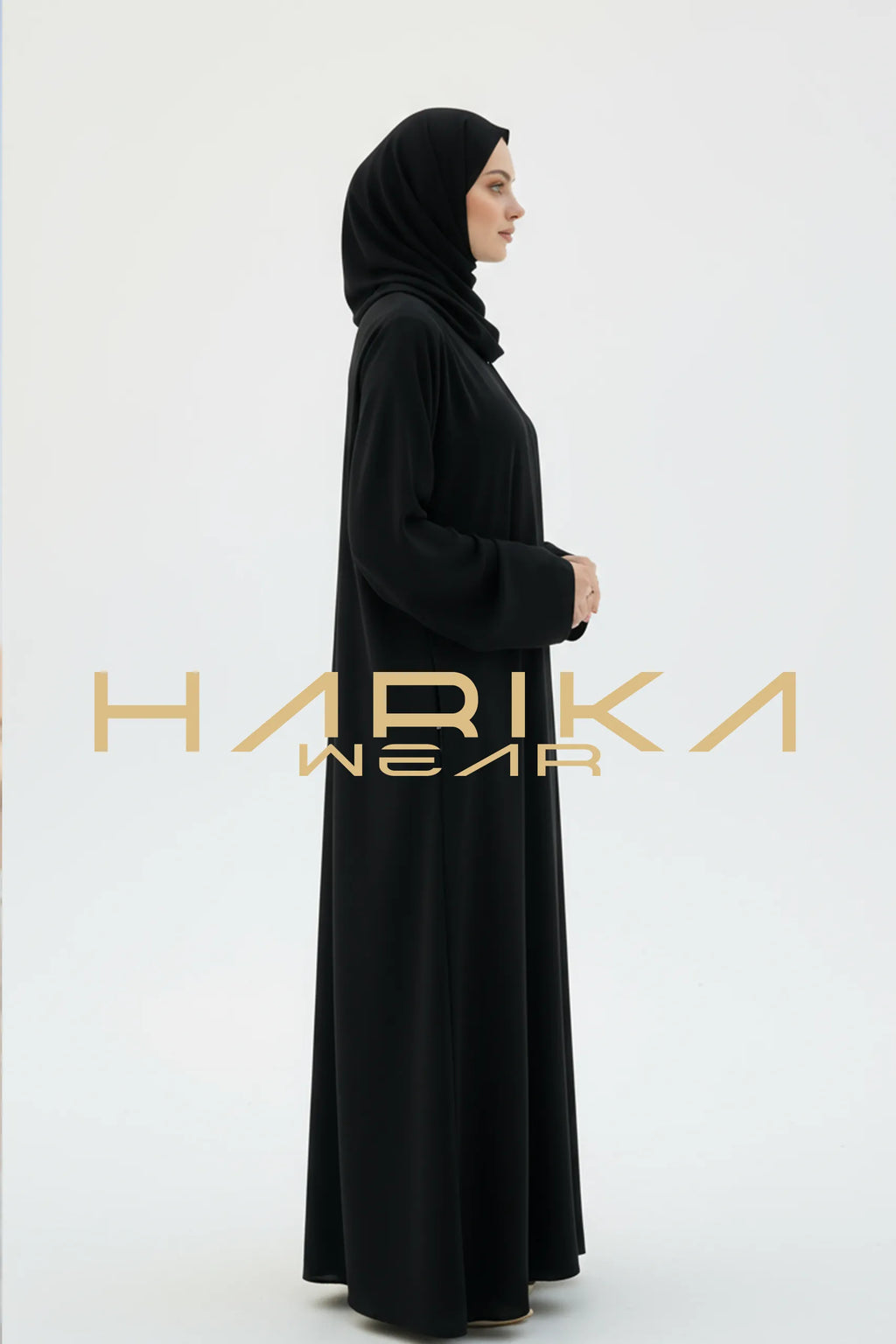 Klasik Siyah Abaya