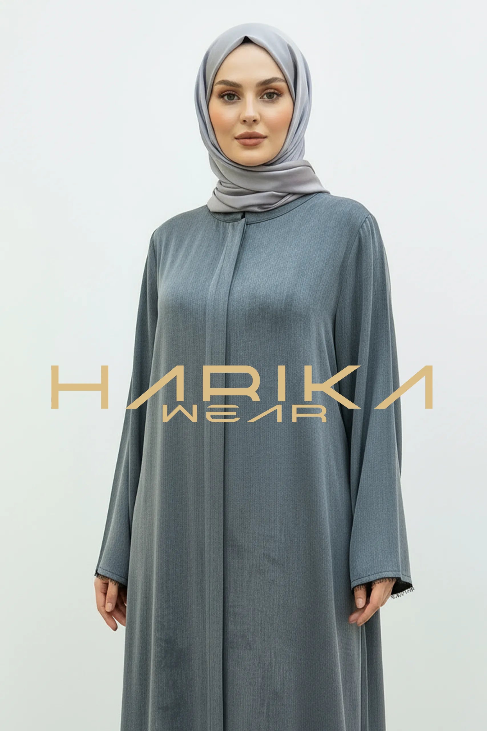 Ay Işığı Kobra İpeği Abaya