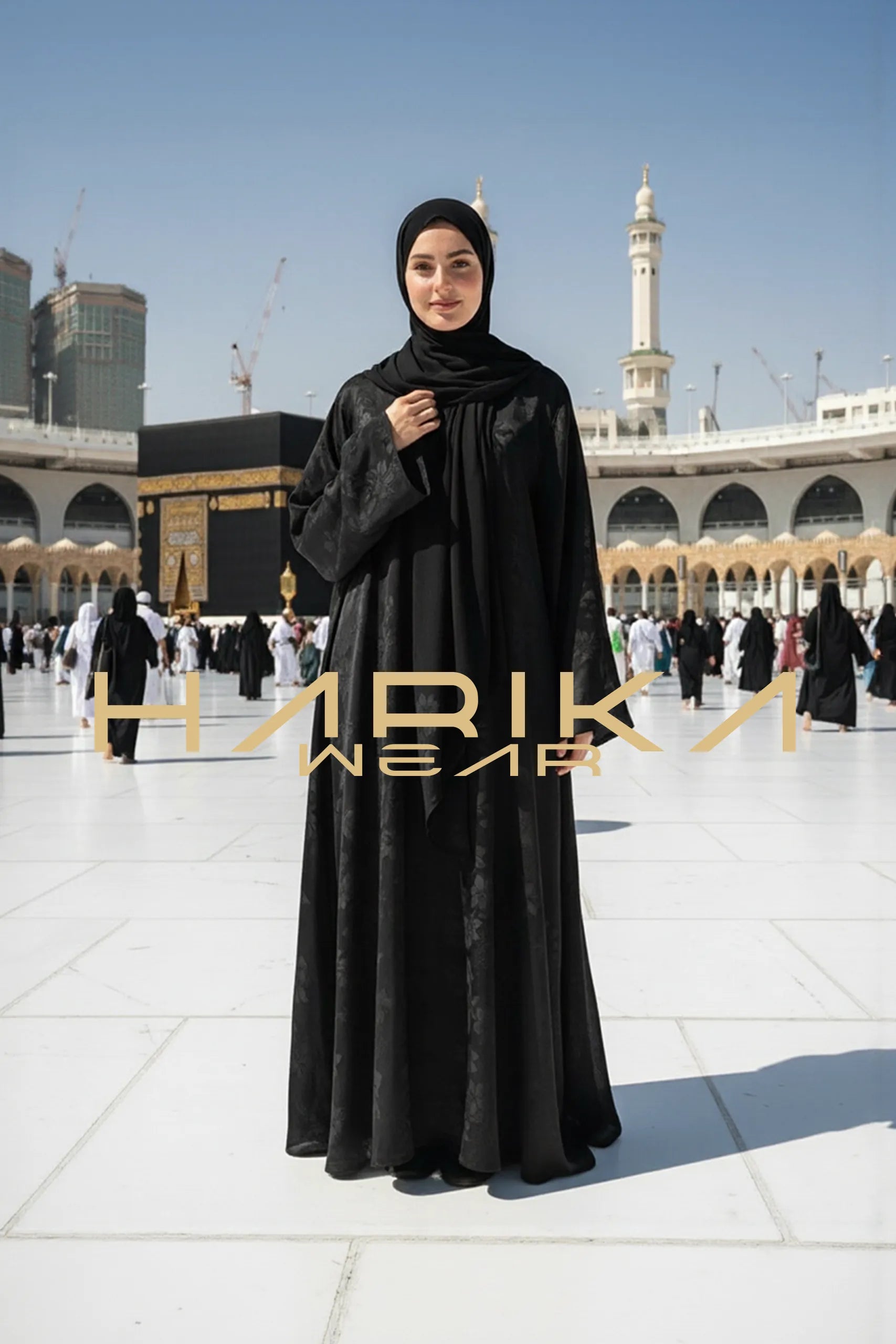 Kraliyet İpeği Namaz Elbisesi – Çiçek Desenleriyle Işıltı (Şal Hediye)