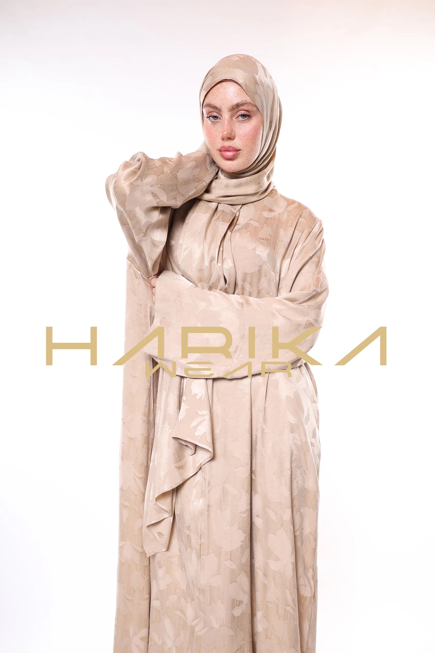 Lüks Kobra Diva Desenli Abaya- NAMAZ VE ÜMRE ELBİSESİ