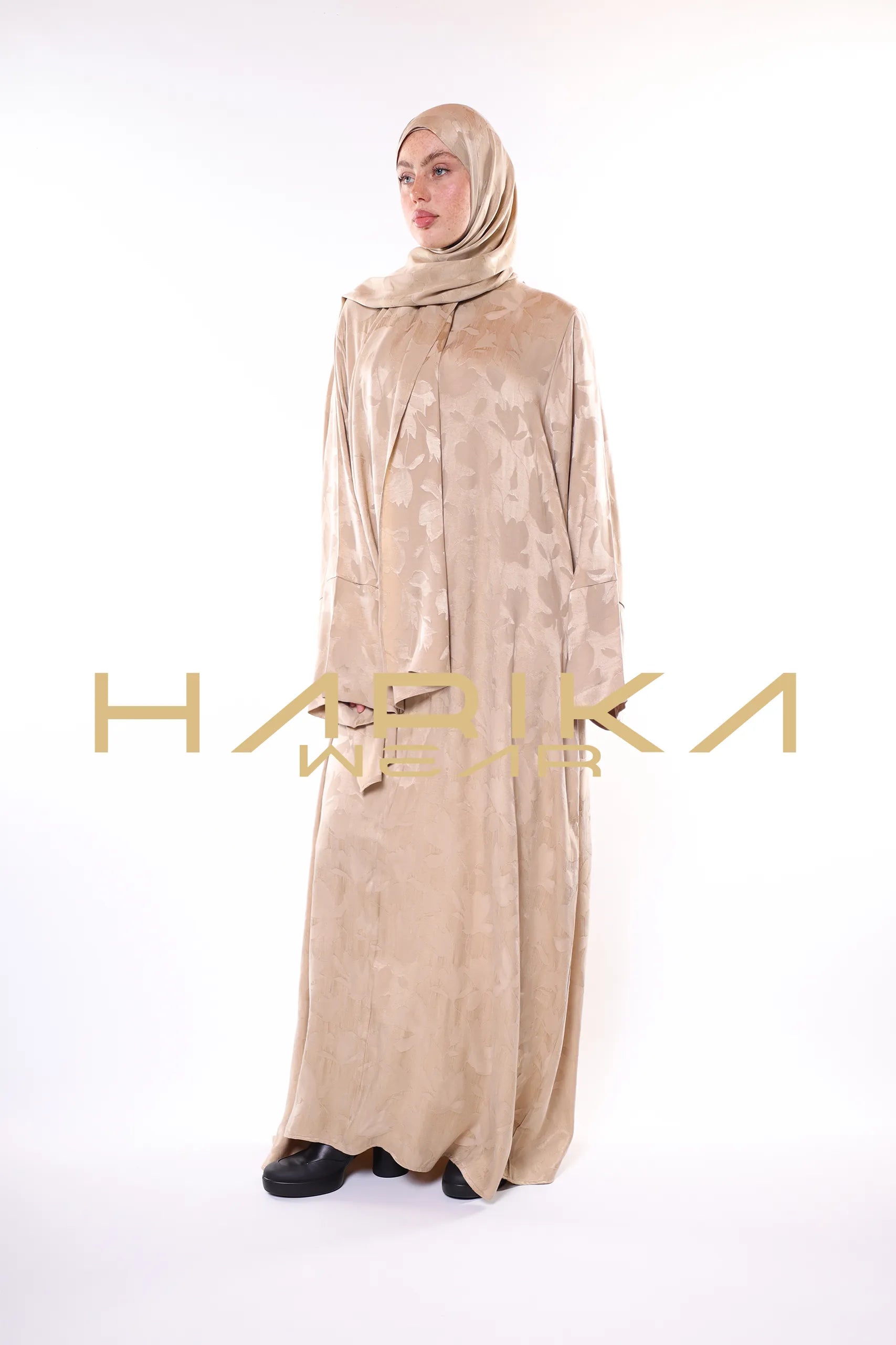 Lüks Kobra Diva Desenli Abaya- NAMAZ VE ÜMRE ELBİSESİ