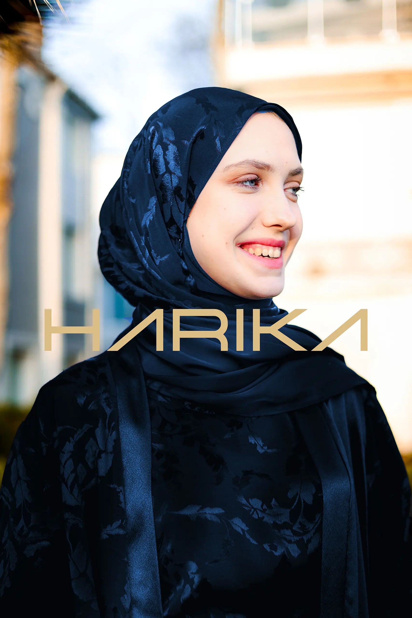 Lacivert Premium Jessica İpek Şal